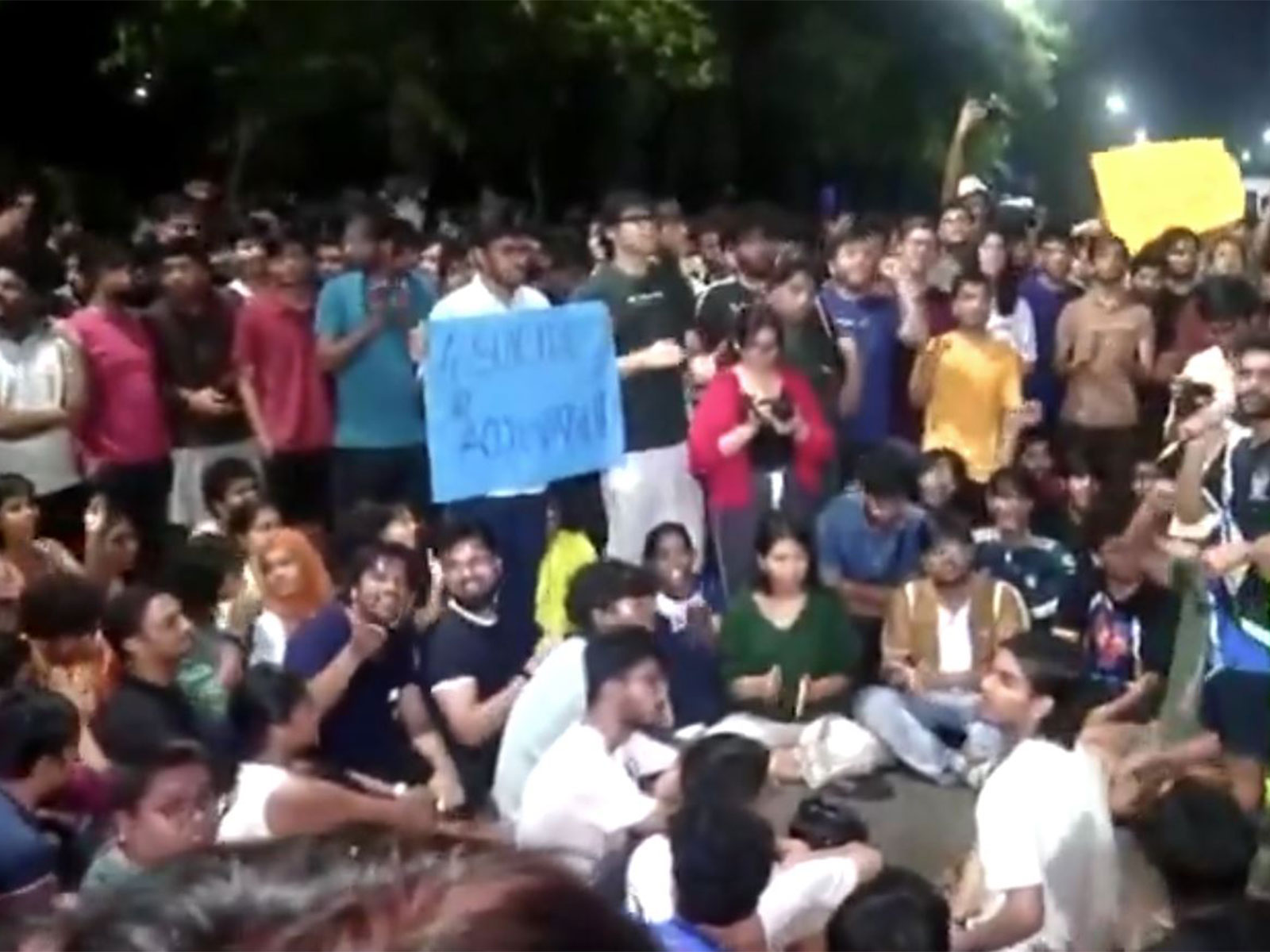 Student Protests at IIT Bombay (File Photo/ANI)