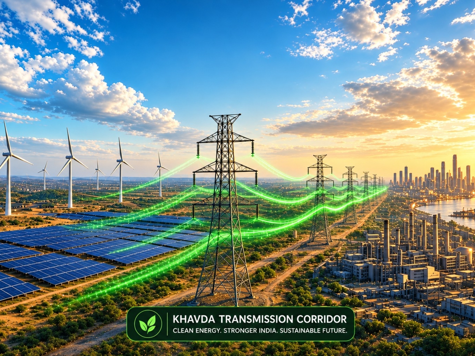 Khavda Transmission Corridor: Powering India’s Green Transition Khavda Transmission Corridor: Powering India’s Green Transition