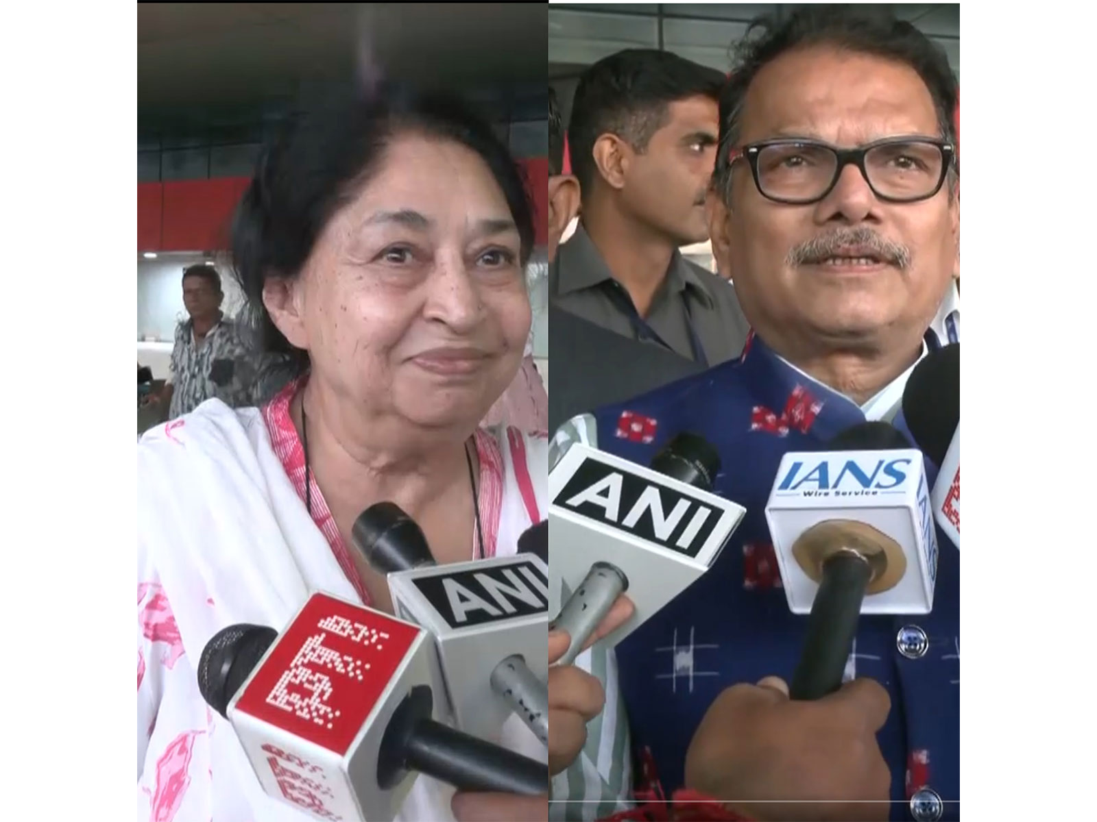 Actress and jury member Gopi Desai, Odisha MP Rabindra Narayan Behera (Photo/ANI) Actress and jury member Gopi Desai, Odisha MP Rabindra Narayan Behera (Photo/ANI)