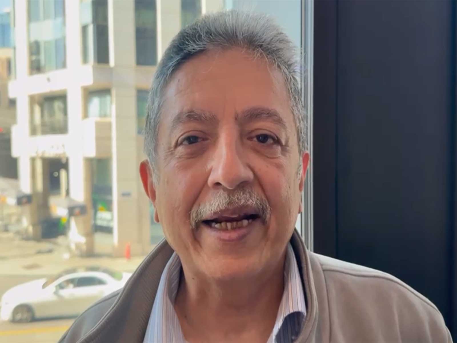 Human rights activist Arif Aajakia (Photo/ANI)