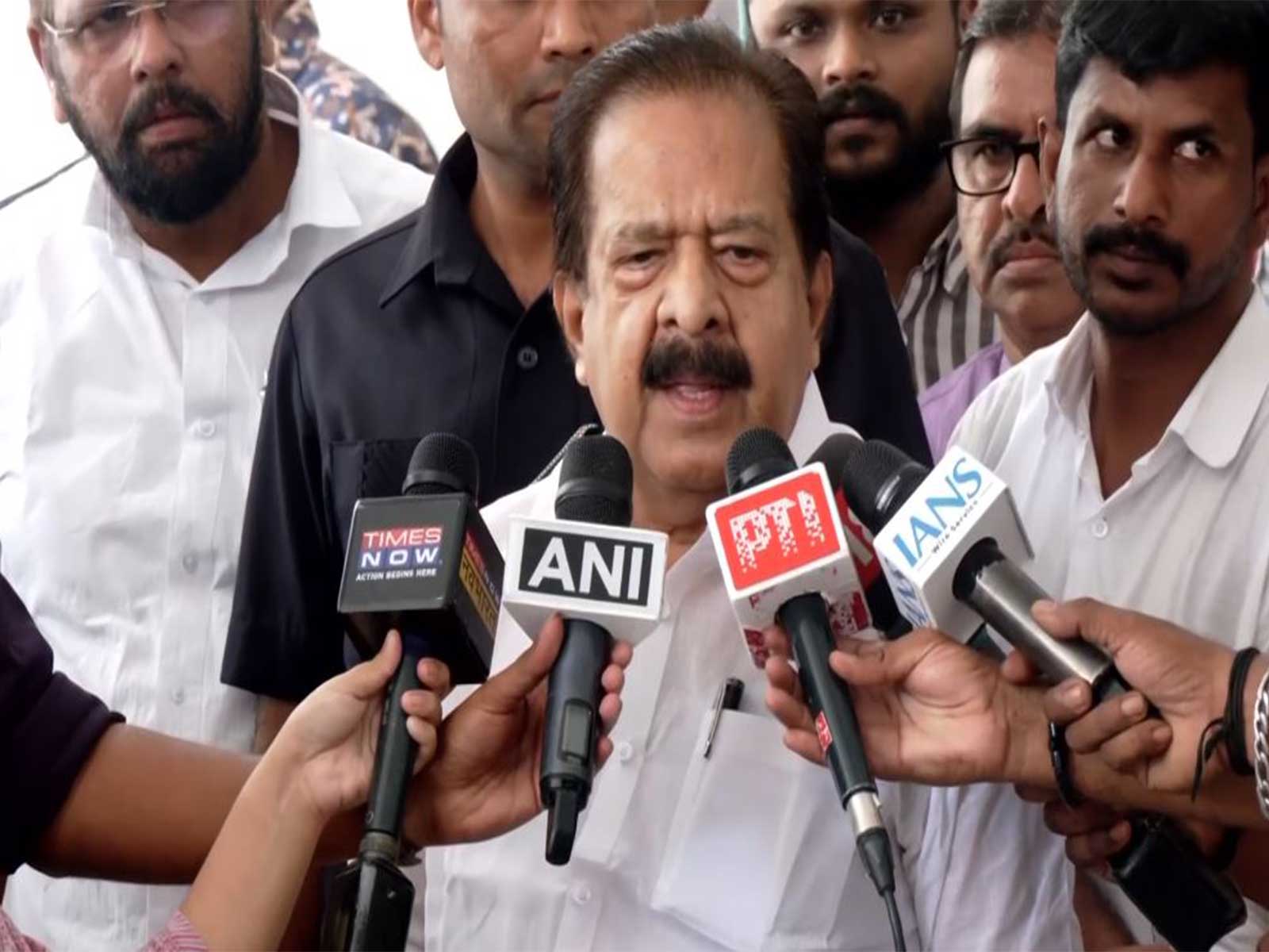 Keralam Home Minister Ramesh Chennithala (Photo/ANI)