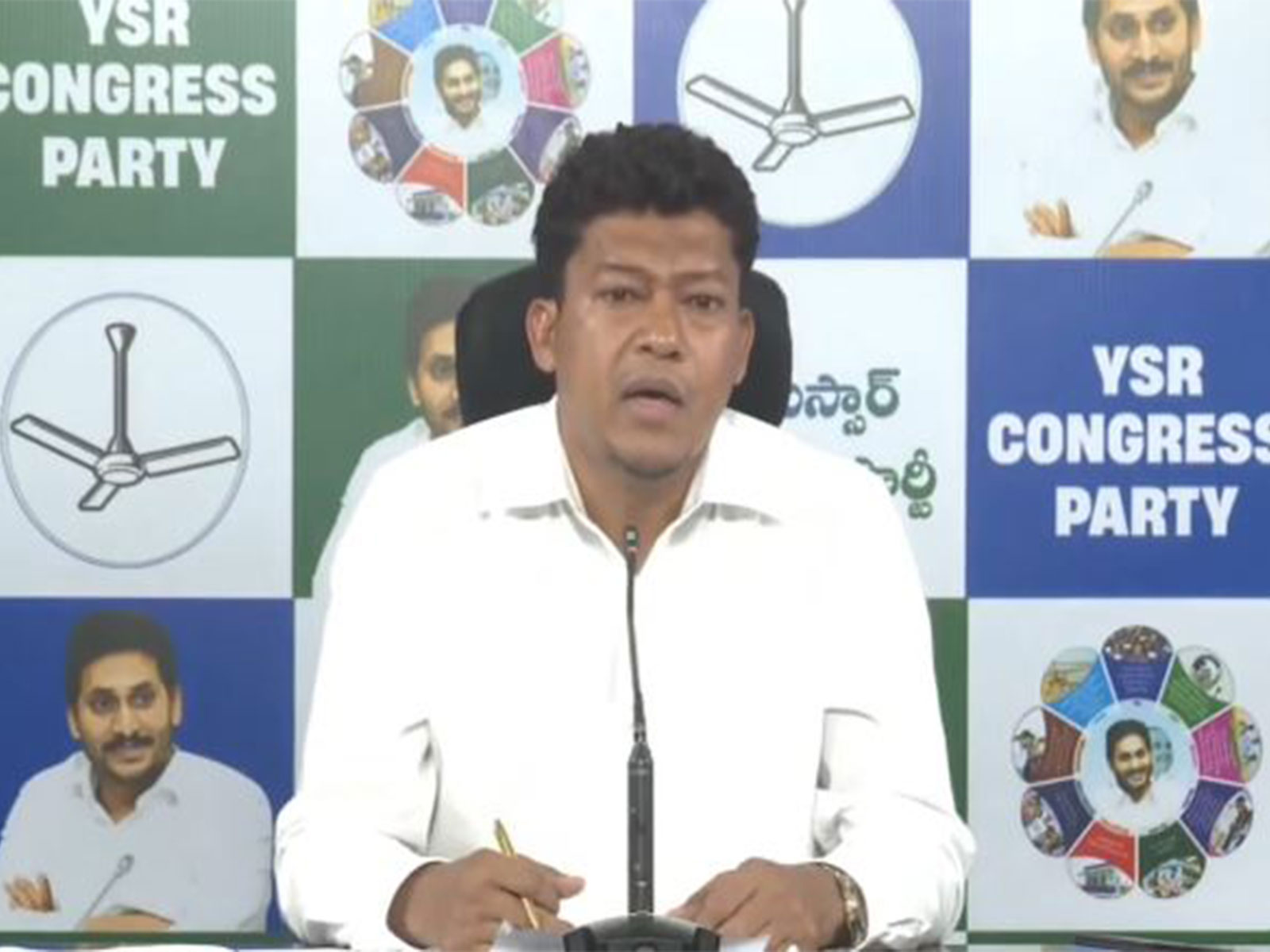 Former minister and  and YSRCP leader Seediri Appala Raju (Photo/@YSRCParty)