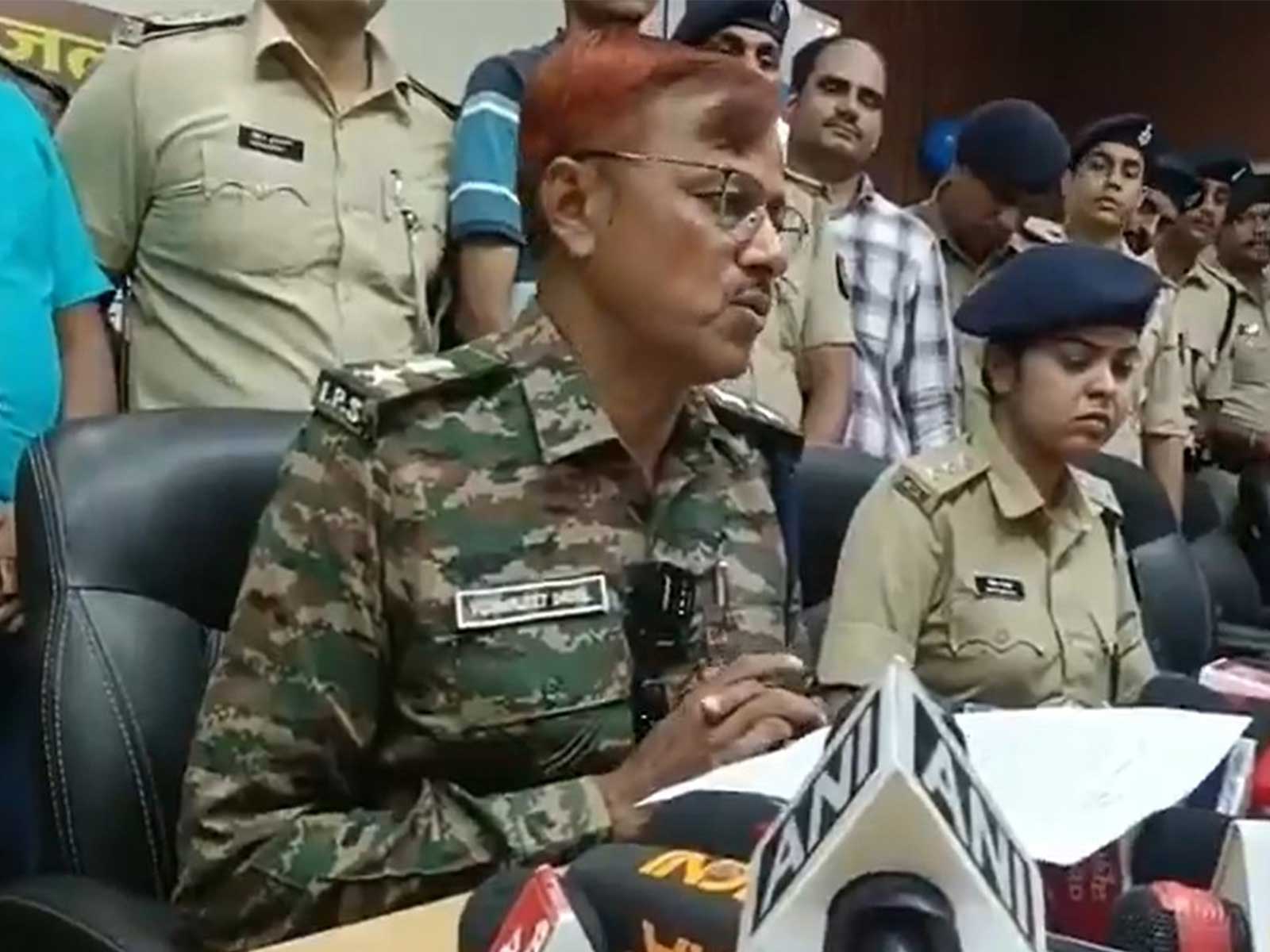 Jamui Superintendent of Police Vishwajeet Dayal (Photo/ANI)
