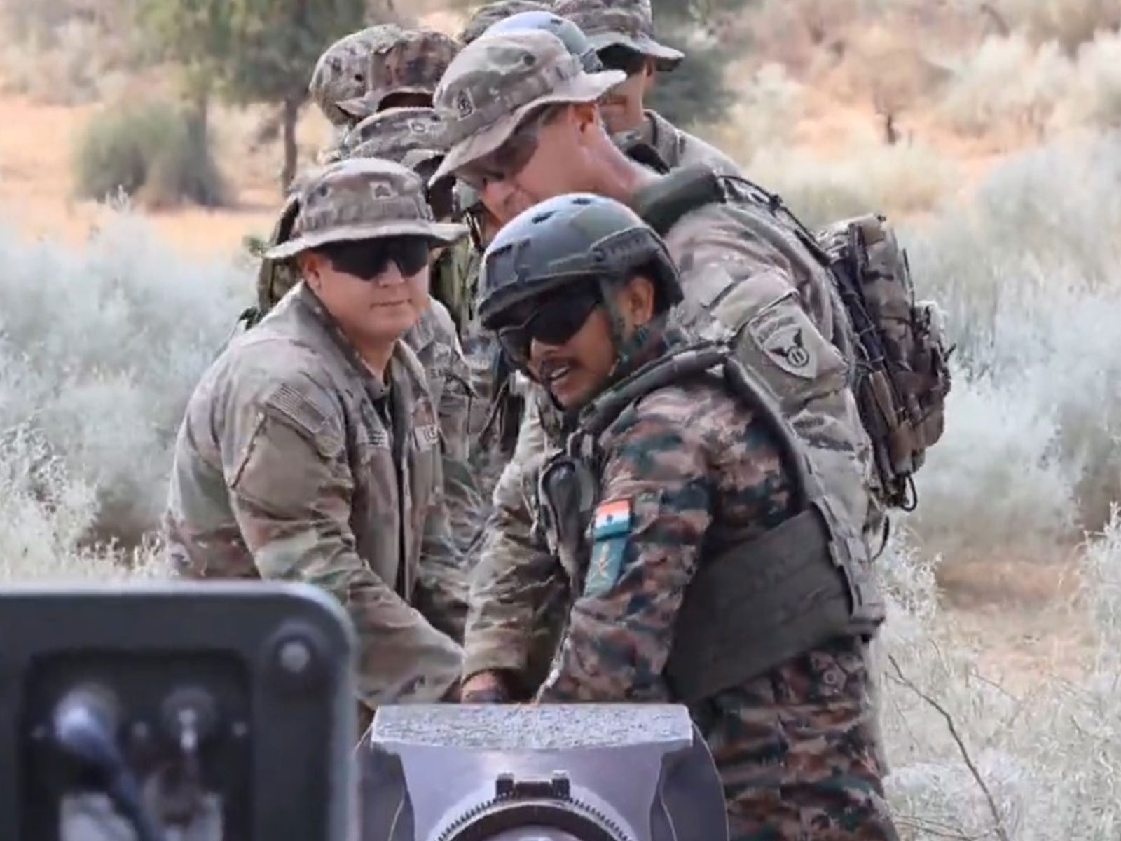 Indian and US contingents undergo joint training across multiple platforms in Exercise Yudh Abhyas 2026 (Photo/X/@adgpi) Indian and US contingents undergo joint training across multiple platforms in Exercise Yudh Abhyas 2026 (Photo/X/@adgpi)