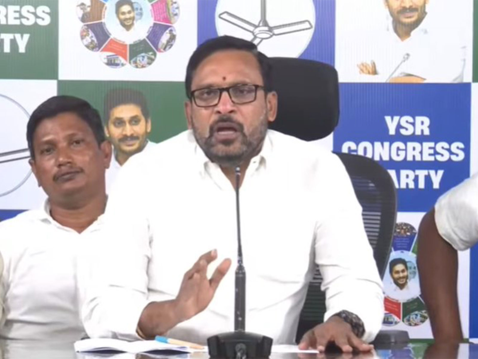 YSRCP Persons with Disabilities Wing State President Pulipati Durga Reddy (Photo: YSRCP/Youtube) YSRCP Persons with Disabilities Wing State President Pulipati Durga Reddy (Photo: YSRCP/Youtube)