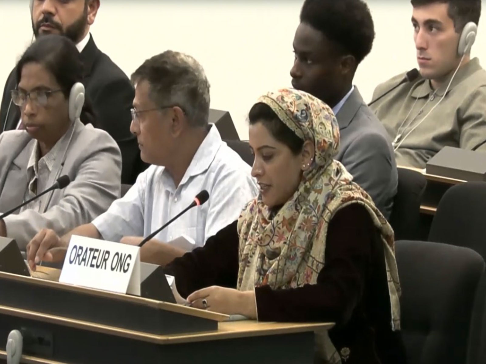 Human rights defender Tasleema Akhter (Photo/UNTV) Human rights defender Tasleema Akhter (Photo/UNTV)