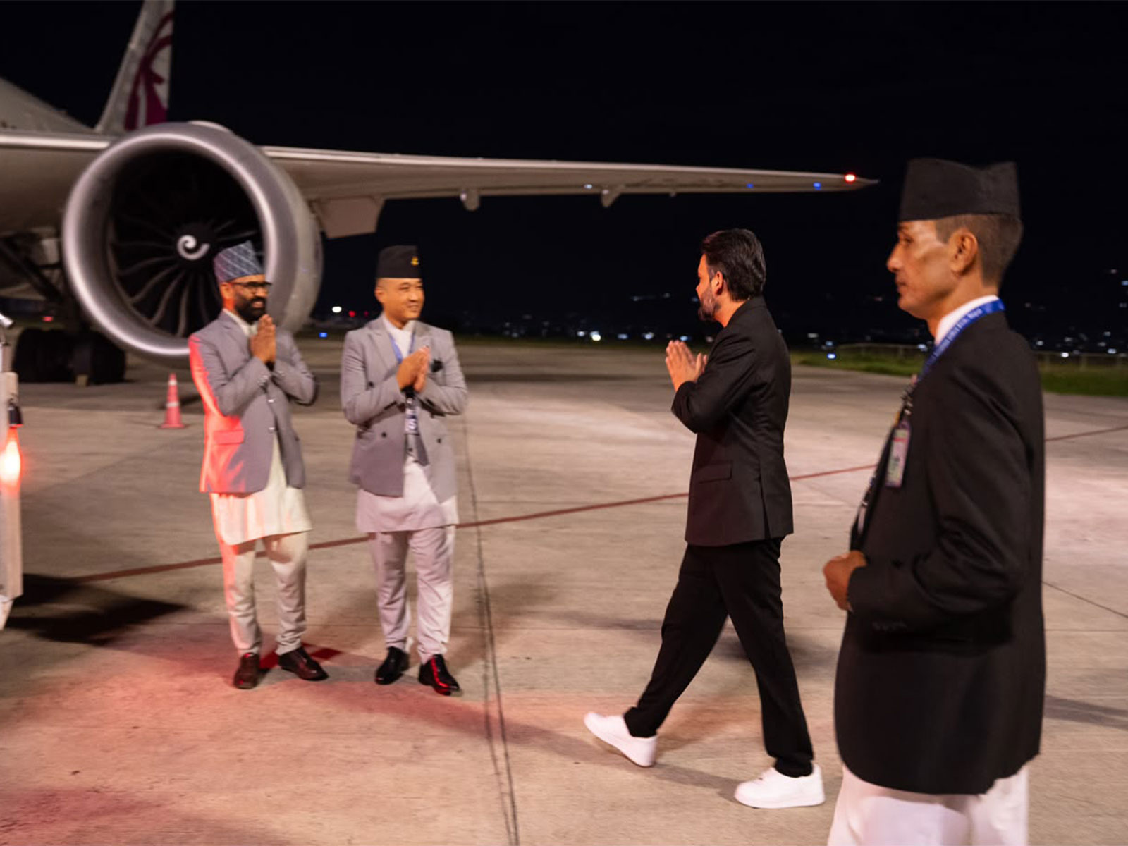 Nepal Prime Minister Balendra Shah departs for the United States to attend the 81st session of the United Nations General Assembly. (Image Source: Nepal PMO) Nepal Prime Minister Balendra Shah departs for the United States to attend the 81st session of the United Nations General Assembly. (Image Source: Nepal PMO)