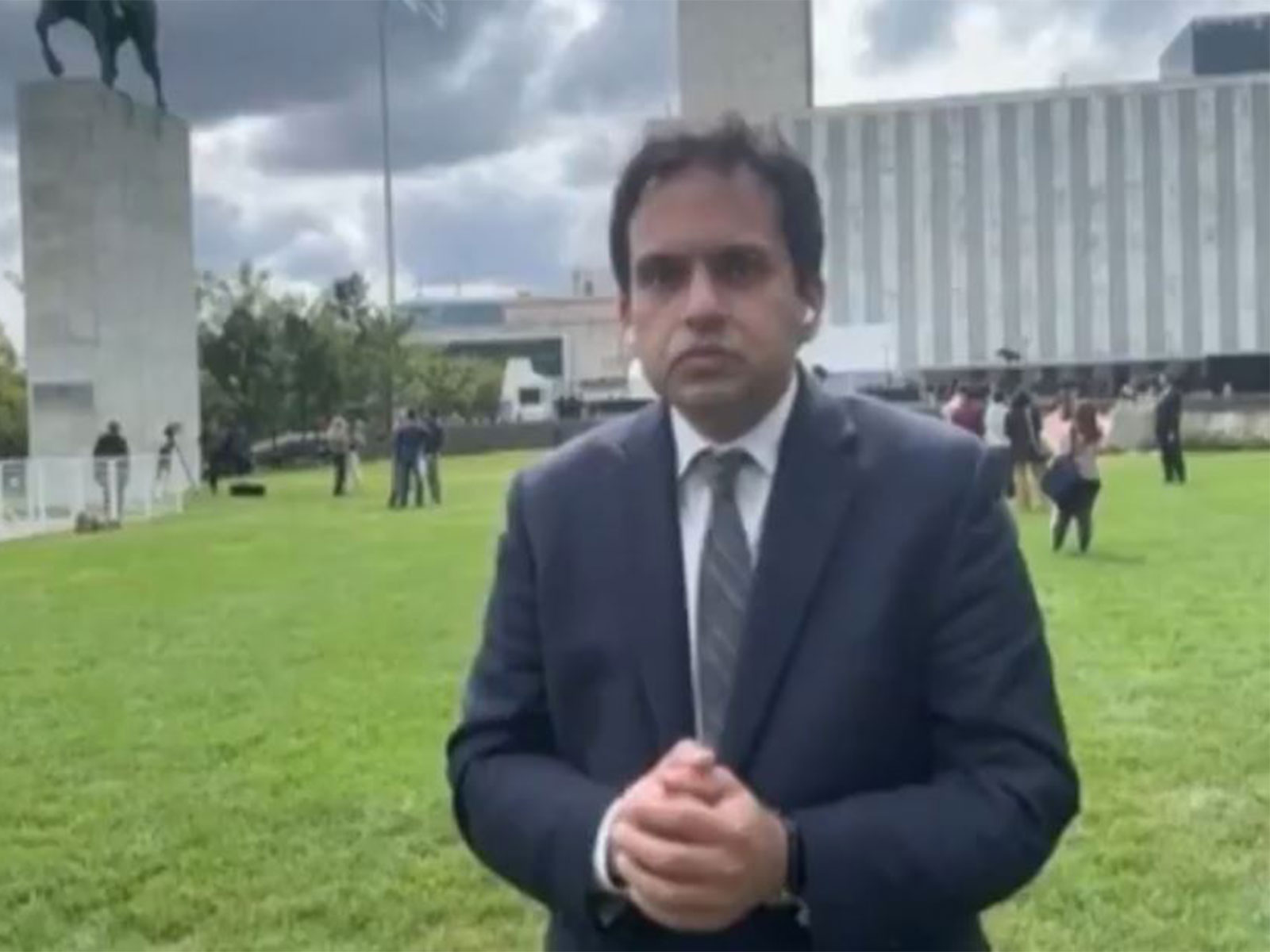 US State Department Hindi and Urdu spokesperson Bilal Faruqi (Photo/ANI) US State Department Hindi and Urdu spokesperson Bilal Faruqi (Photo/ANI)