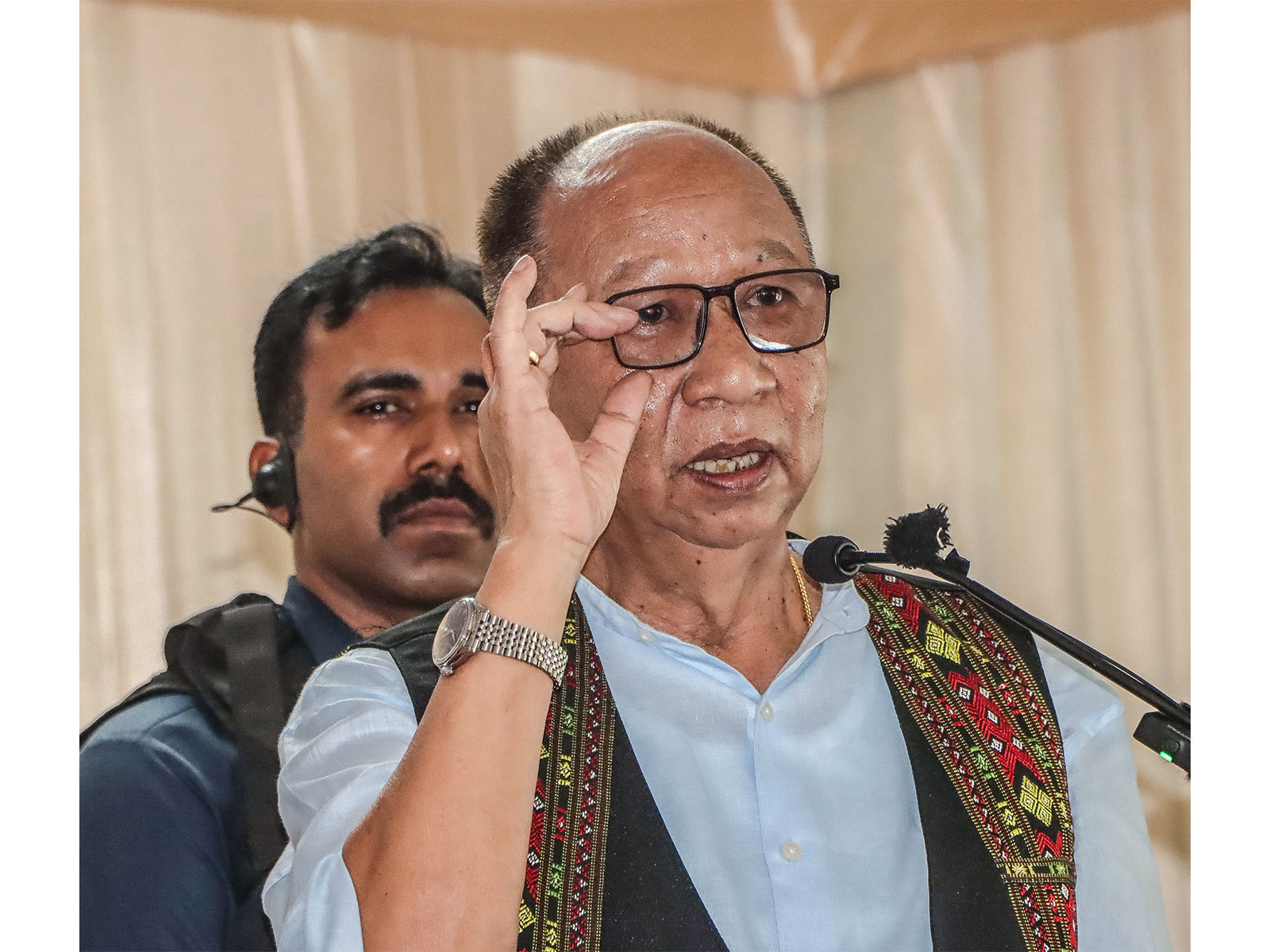 Manipur Chief Minister Yumnam Khemchand Singh (File Photo/ANI) Manipur Chief Minister Yumnam Khemchand Singh (File Photo/ANI)