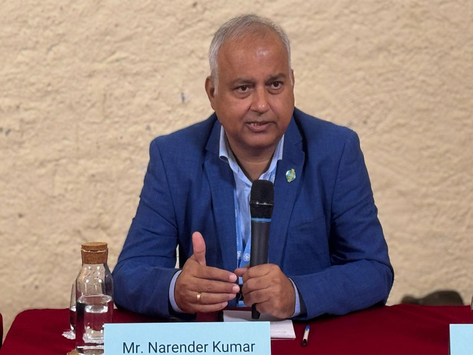 Narender Kumar, Executive Director, Shivi Development Society (Photo/ANI)