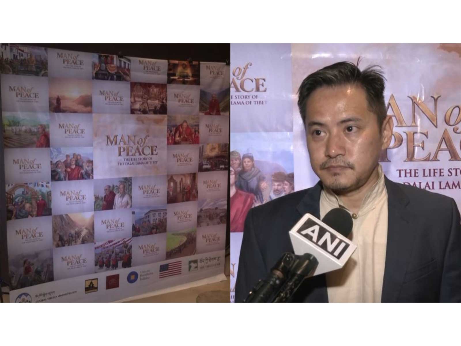 From the screening of 'Man of Peace' (Photo/ANI) From the screening of 'Man of Peace' (Photo/ANI)