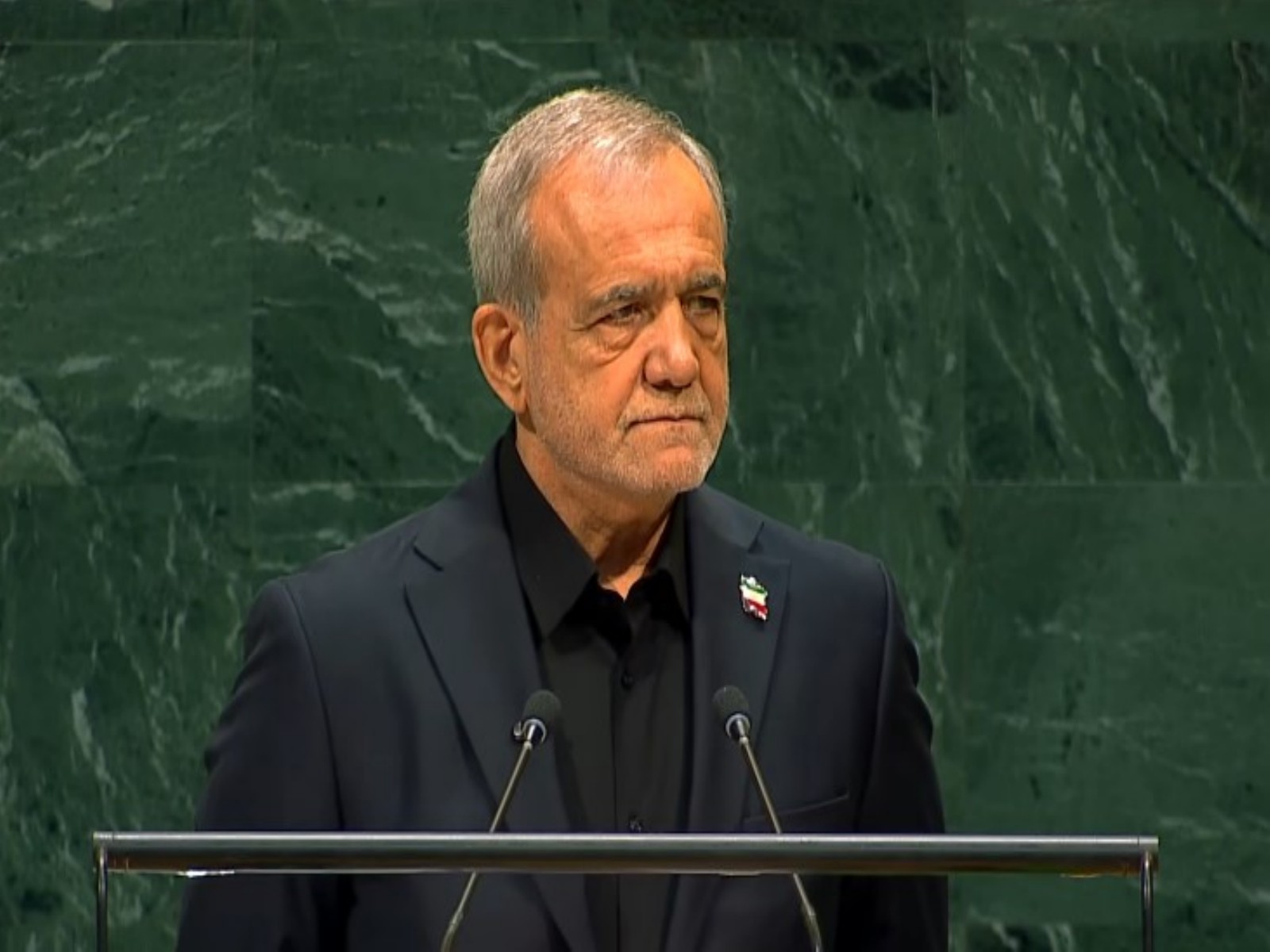 Iranian President Masoud Pezeshkian (Photo/Youtube/United Nations) Iranian President Masoud Pezeshkian (Photo/Youtube/United Nations)