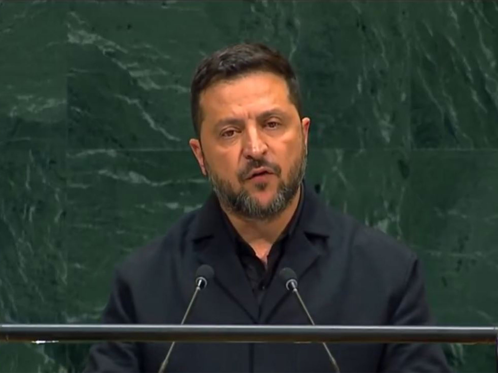 Ukrainian President Volodymyr Zelenskyy (Photo/TheUnitedNations/Youtube)