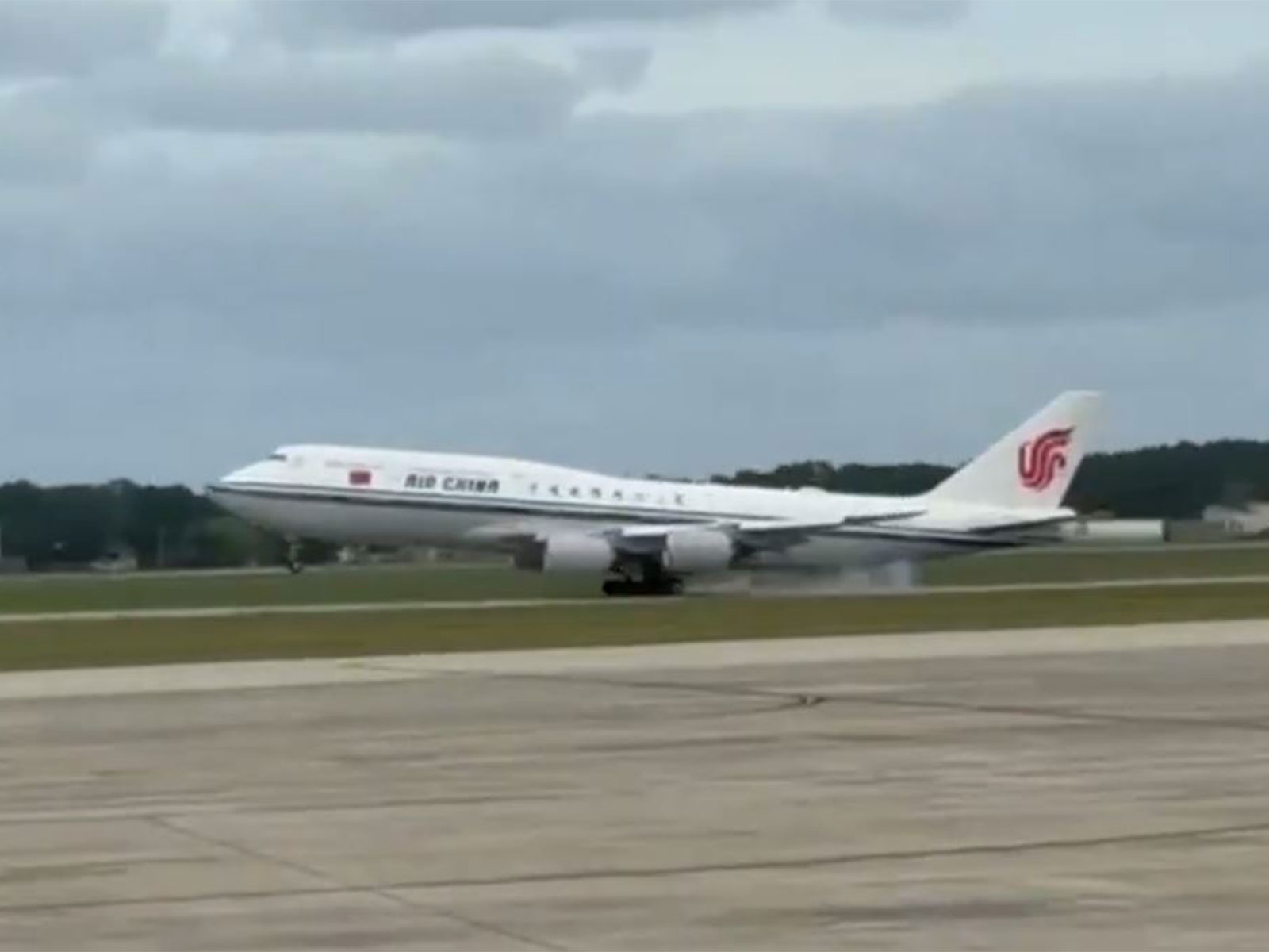 Chinese President Xi Jinping lands in Washington (Photo/Reuters) Chinese President Xi Jinping lands in Washington (Photo/Reuters)