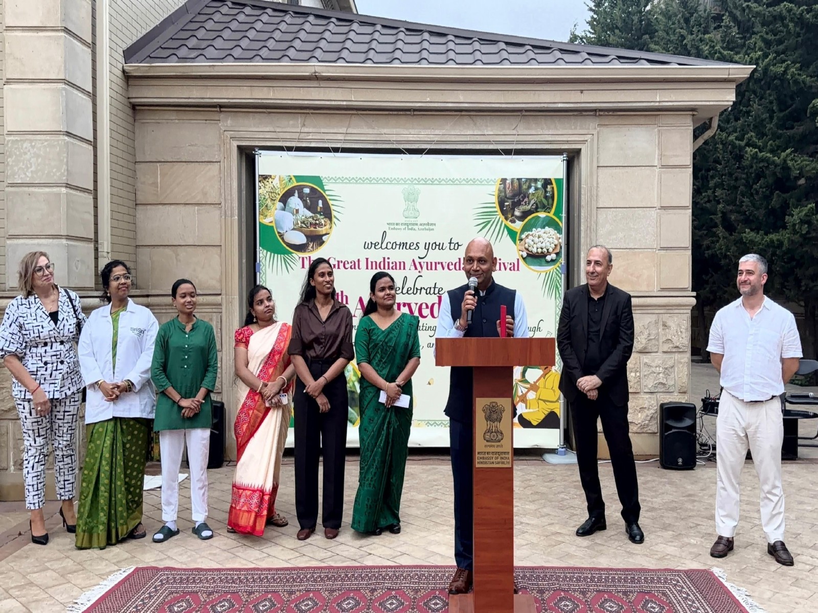 Indian Embassy hosts Great Indian Ayurveda Festival in Baku to mark 11th Ayurveda Day (Photo/Embassy of India in Baku)