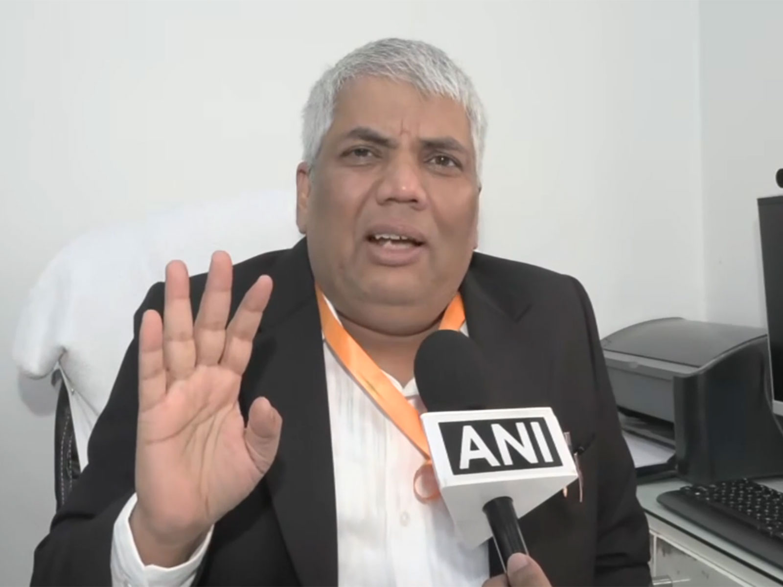 Nilesh Ojha (Photo/ANI)