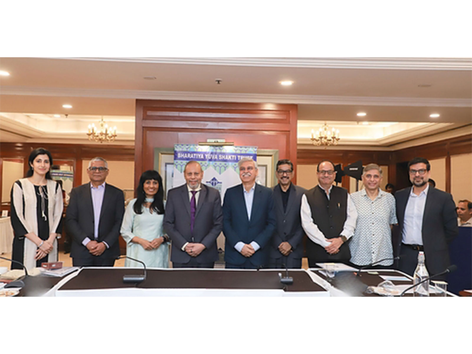 JRD Tata Awards 2026 Jury Meet: Brahmani Nara, Madan Pillutla, Lakshmi Venkataraman Venkatesan, S. Mahendra Dev, Sunil Kant Munjal, Harish Krishnan, K.K. Pant, Vikas Swarup & Koreel Lahiri.