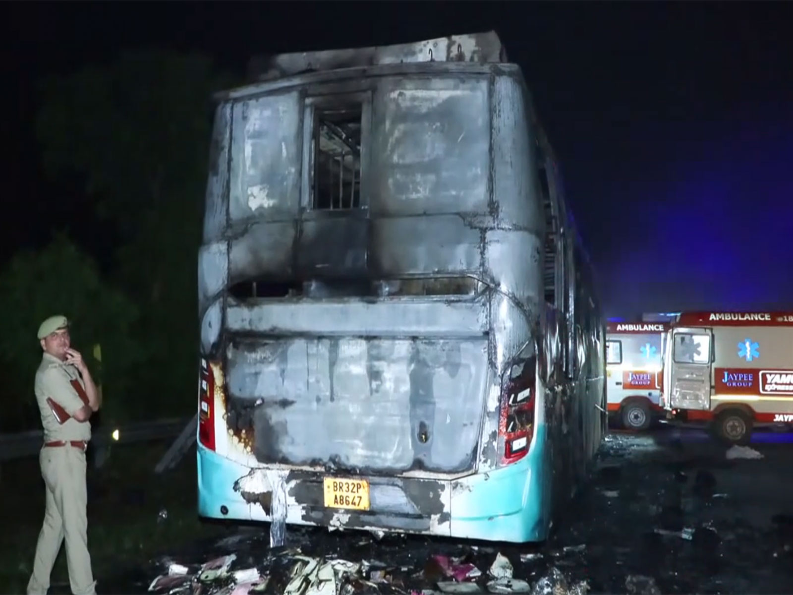 Visuals from the accident site (Photo/ANI)