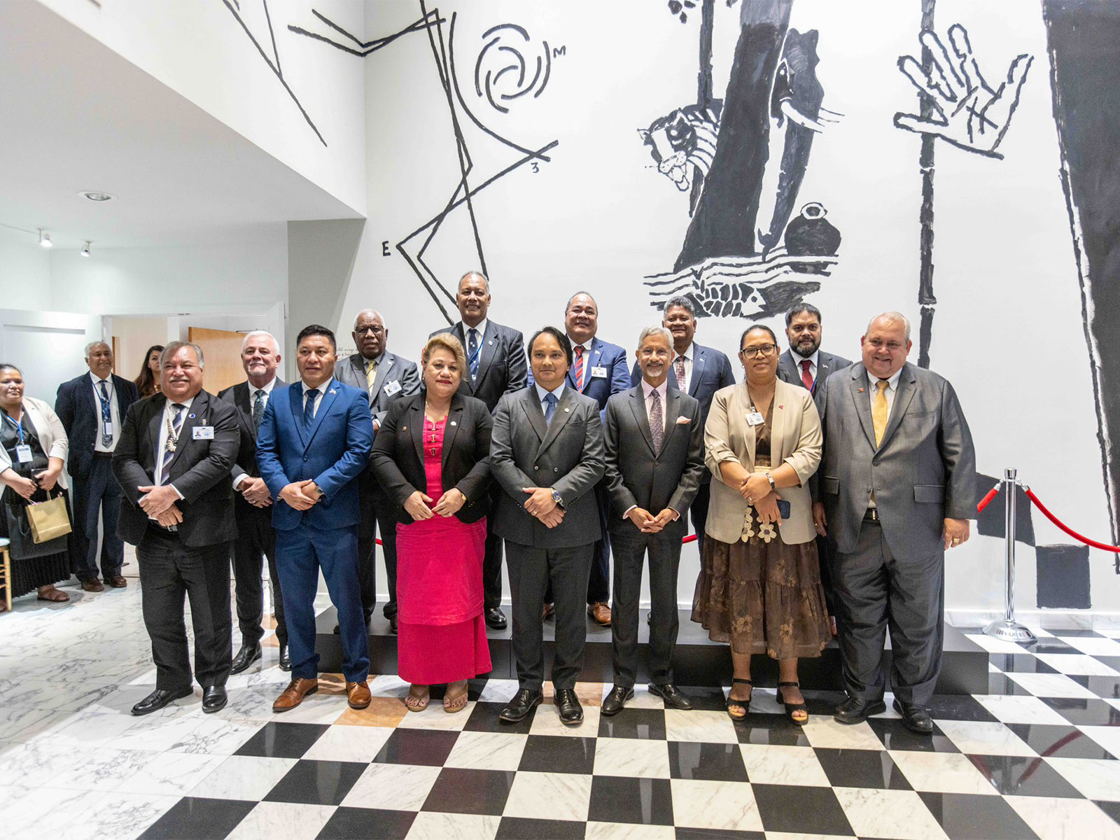 Forum for India-Pacific Islands Cooperation (FIPIC) Foreign Ministers’ Meeting (Photo/X@DrSJaishankar)