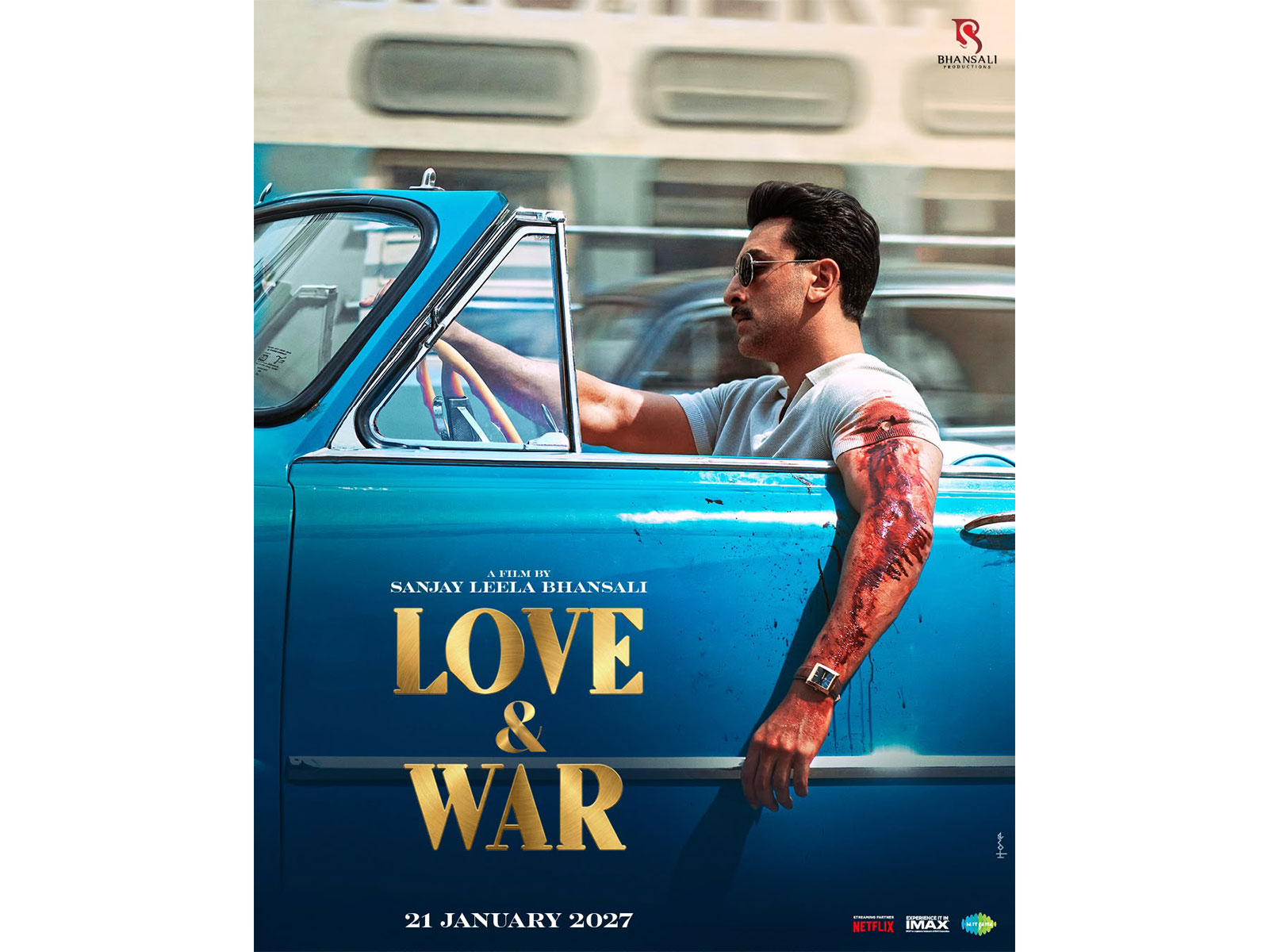 Ranbir Kapoor's first look from 'Love and War' unveiled (Photo/Instagram/@bhansaliproductions) Ranbir Kapoor's first look from 'Love and War' unveiled (Photo/Instagram/@bhansaliproductions)