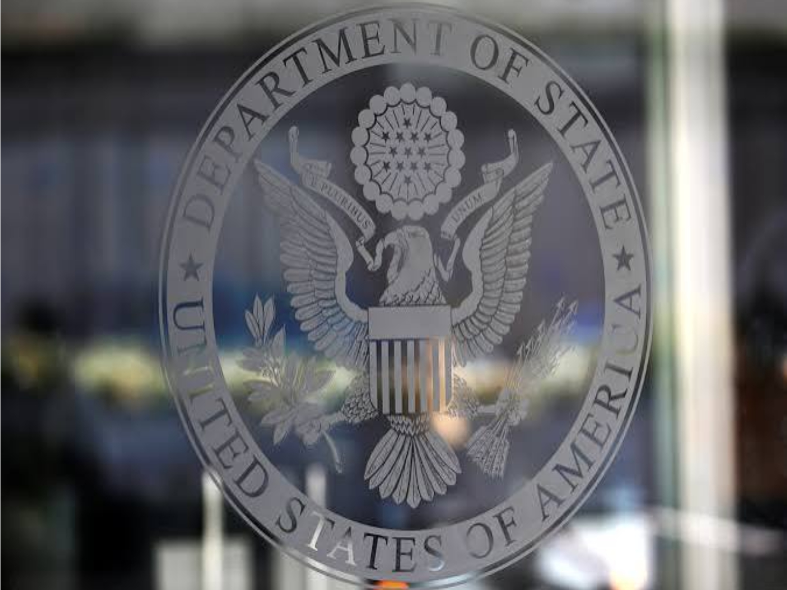 The seal of the United States Department of State is seen in Washington, US. (Photo/Reuters) The seal of the United States Department of State is seen in Washington, US. (Photo/Reuters)