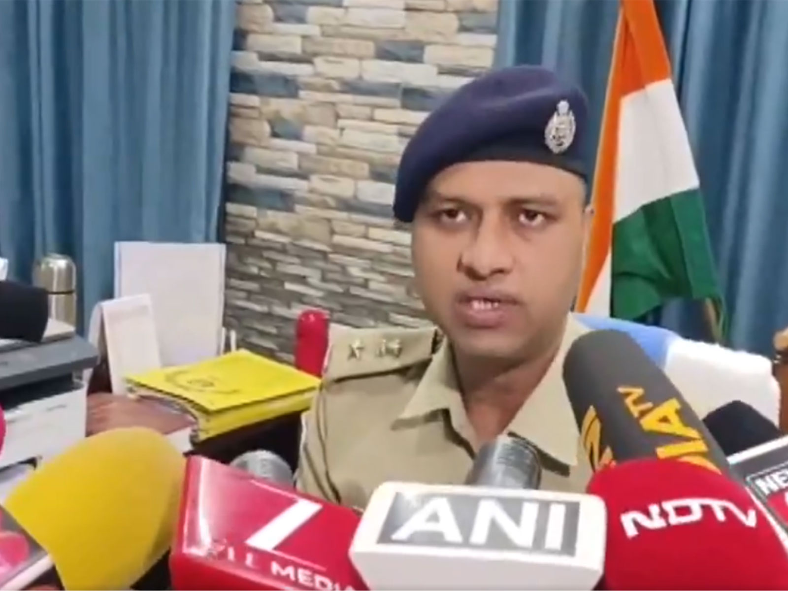 Samastipur Superintendent of Police (SP) Arbind Pratap Singh (Photo/ANI) Samastipur Superintendent of Police (SP) Arbind Pratap Singh (Photo/ANI)