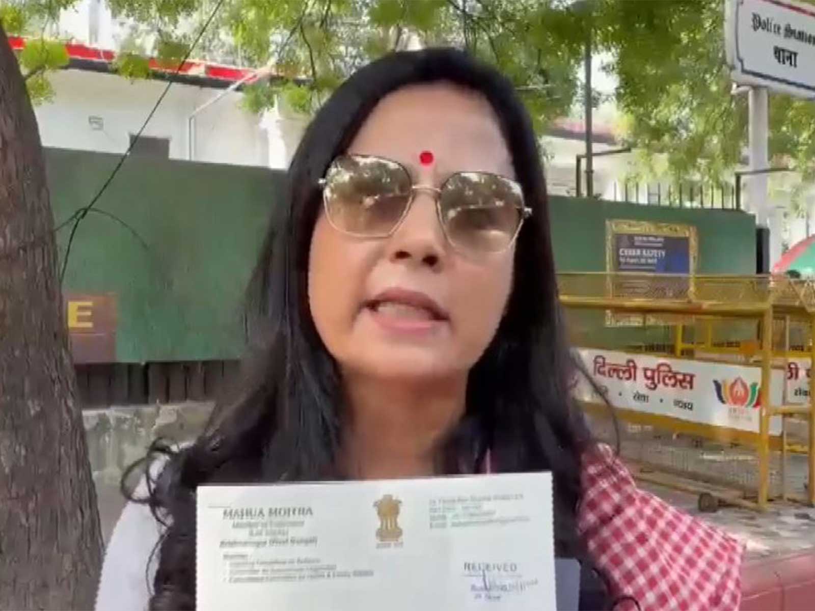 Trinamool Congress MP Mahua Moitra (Photo/ANI) Trinamool Congress MP Mahua Moitra (Photo/ANI)