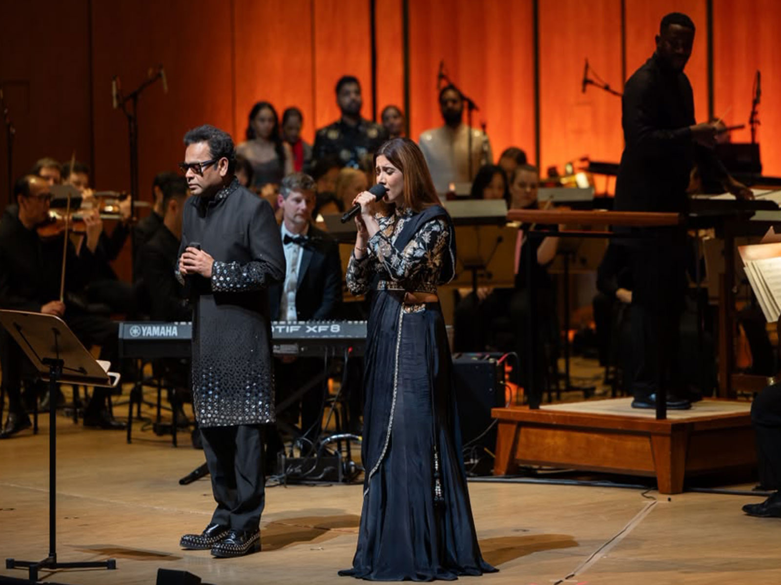 Singeer Heer and music maestro AR Rahman (Image source: PR team) Singeer Heer and music maestro AR Rahman (Image source: PR team)