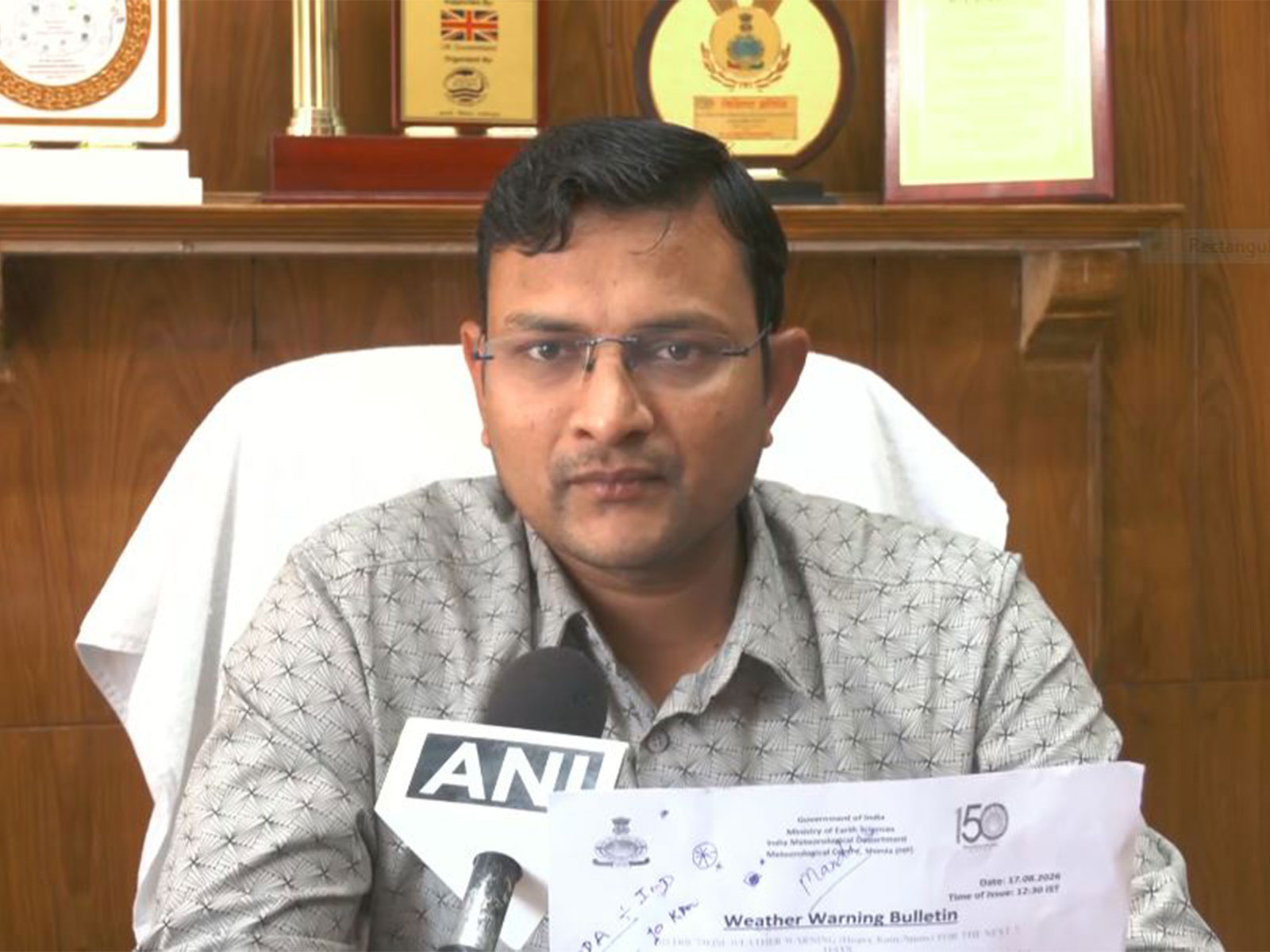 IMD Himachal Pradesh Head Shobhit Katiyar (Photo/ANI)