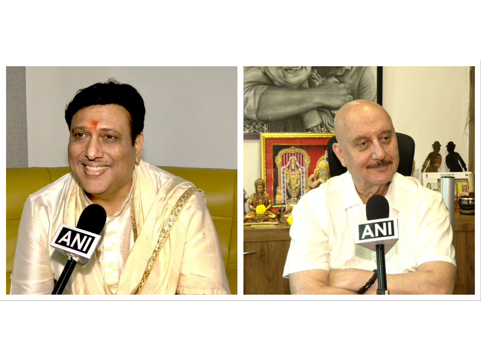 “Bhaut ache artist hai desh ke…”: Govinda heaps praise on Anupam Kher 