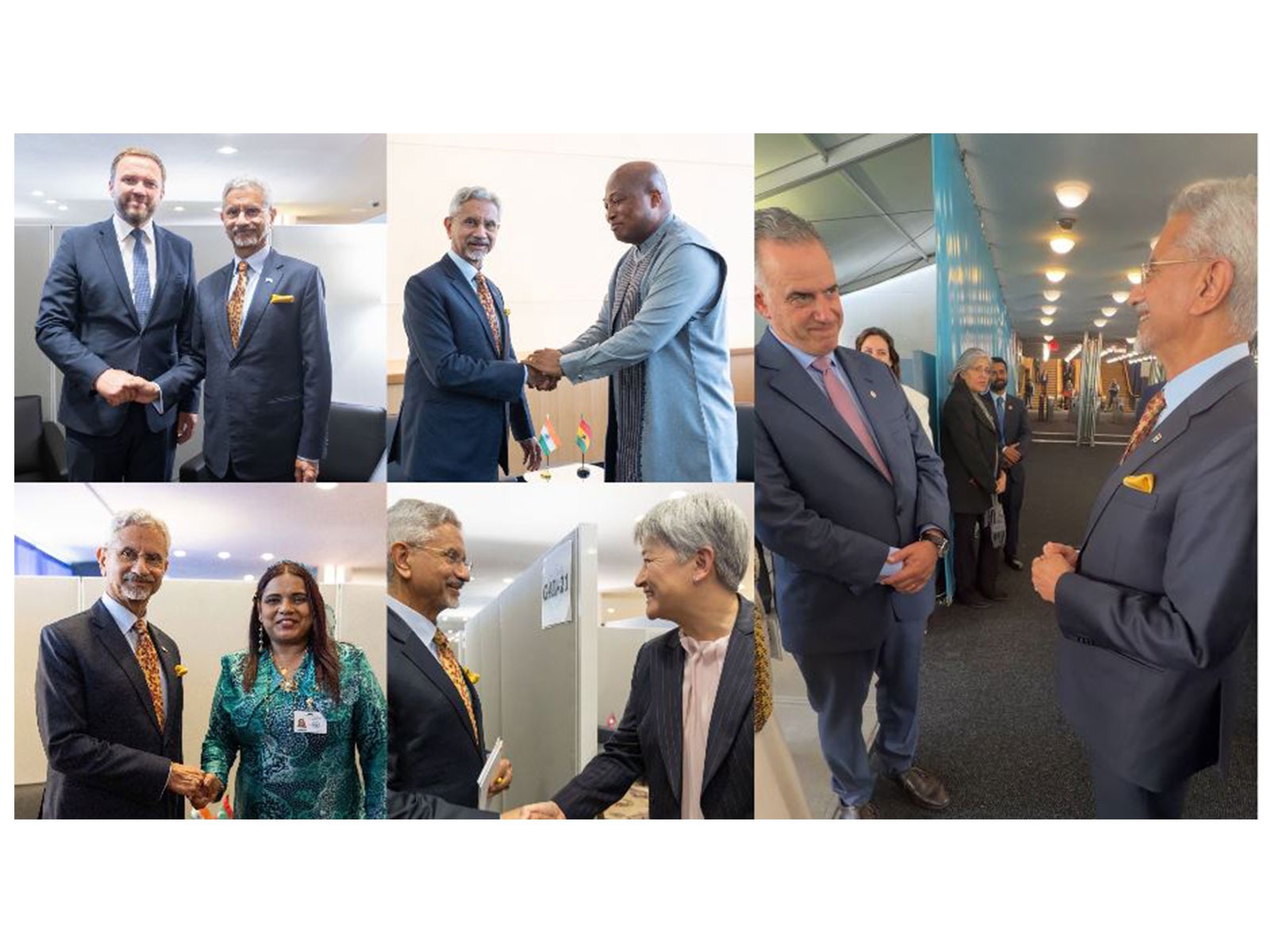 EAM Jaishankar meets global counterparts at UNGA81 (Photo/X@DrSJaishankar)