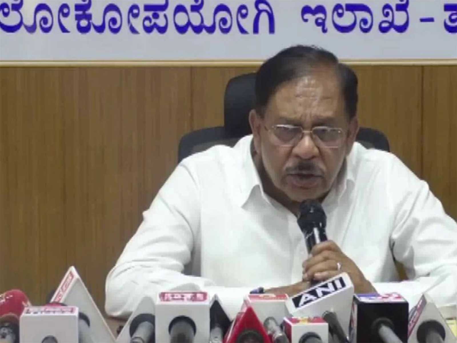 Karnataka Deputy Chief Minister Dr G Parameshwara (Photo/ANI) Karnataka Deputy Chief Minister Dr G Parameshwara (Photo/ANI)