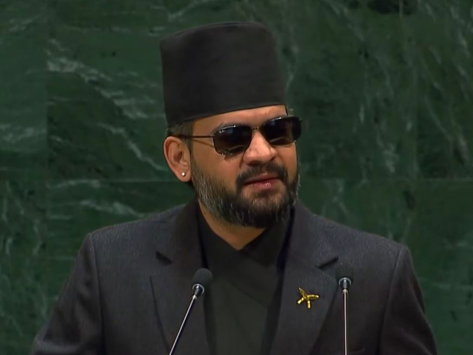 Nepal’s Prime Minister Balendra Shah (Photo/TheUnitedNations/Youtube)