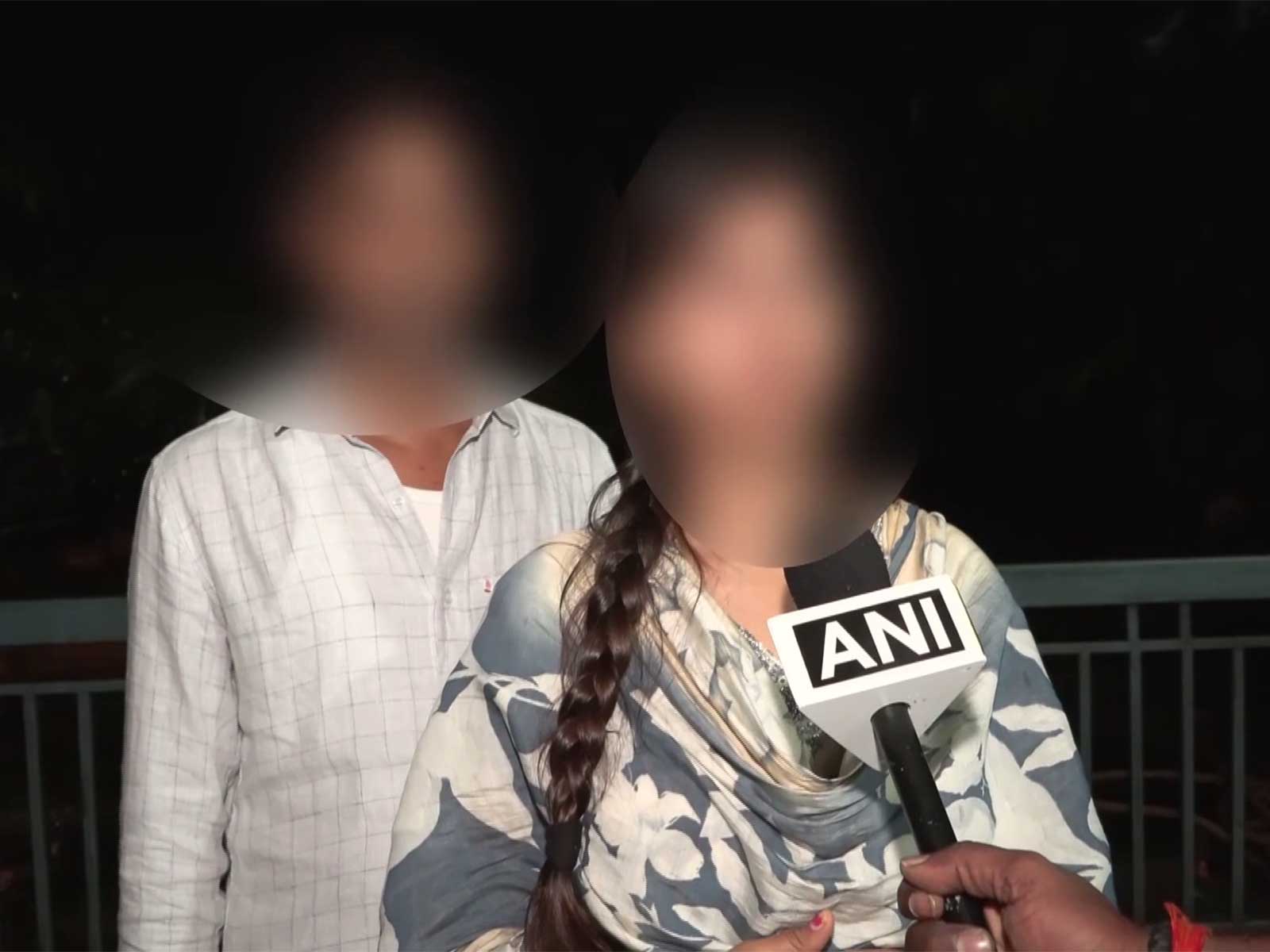 Parents of Jamui molestation victim (Photo/ANI)