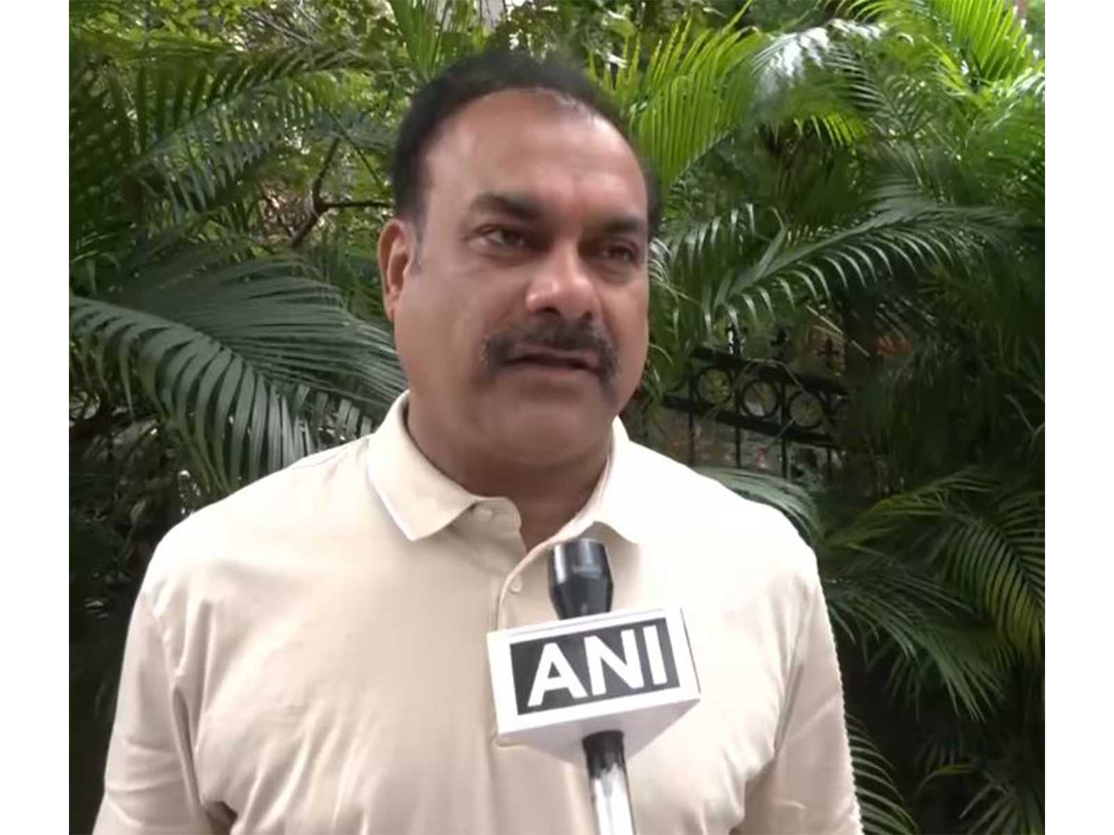 BRS spokesperson Ravula Sridhar (Photo/ANI)