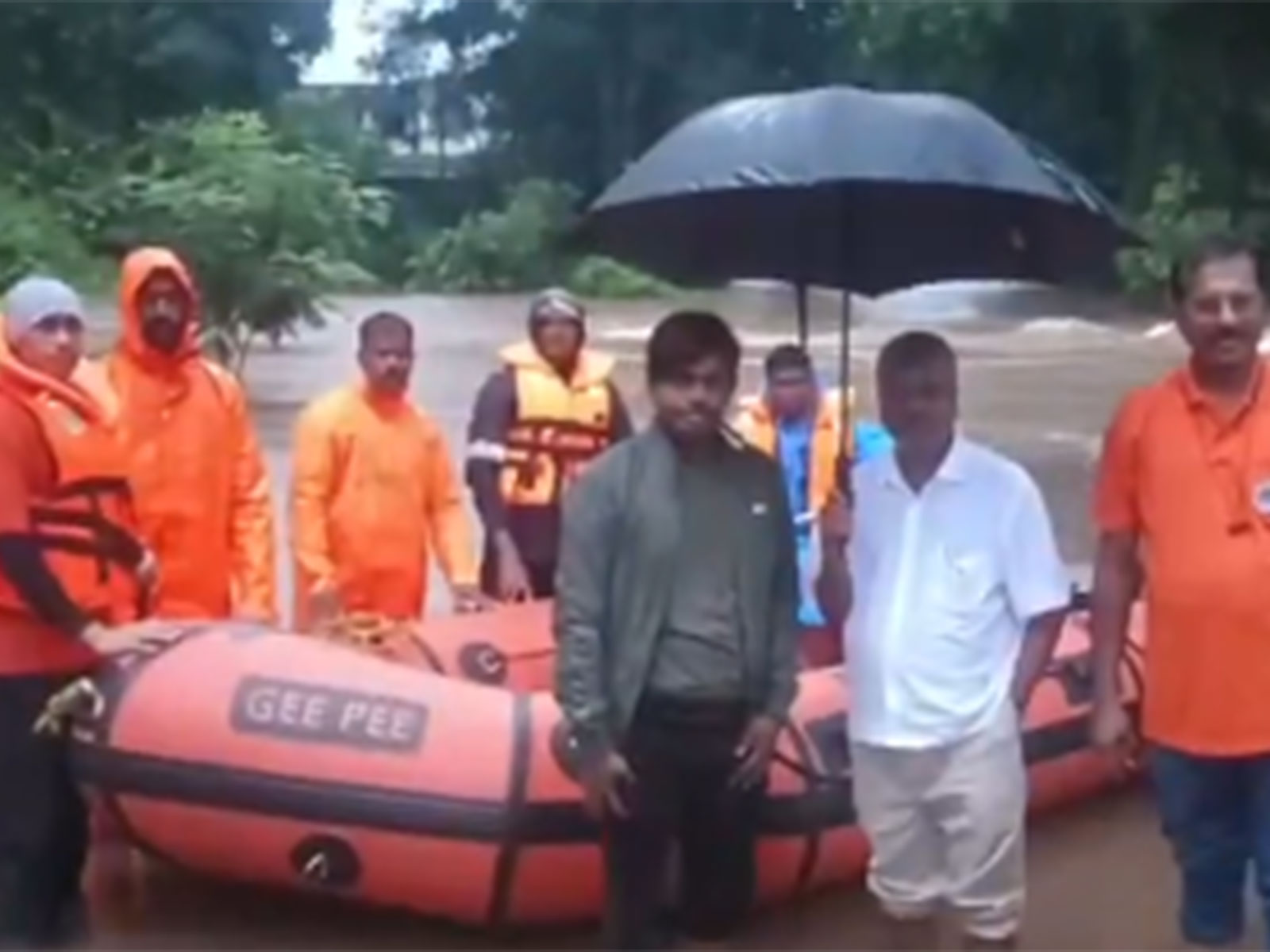 ADM Somnath Pradhan visited flood-affected areas in Malkangiri, Odisha (Photo/ANI) ADM Somnath Pradhan visited flood-affected areas in Malkangiri, Odisha (Photo/ANI)