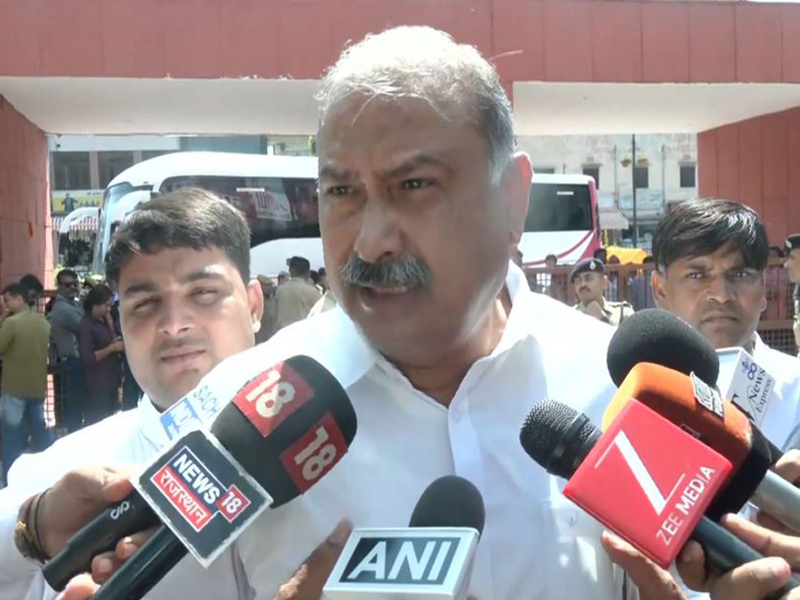 Chief Whip of the Congress Legislative Party in Rajasthan Rafeek Khan (Photo/ANI)