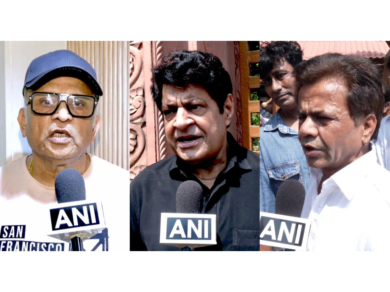 Annu Kapoor,  Gajendra Chauhan , Rajpal Yadav (Photo/ANI) 