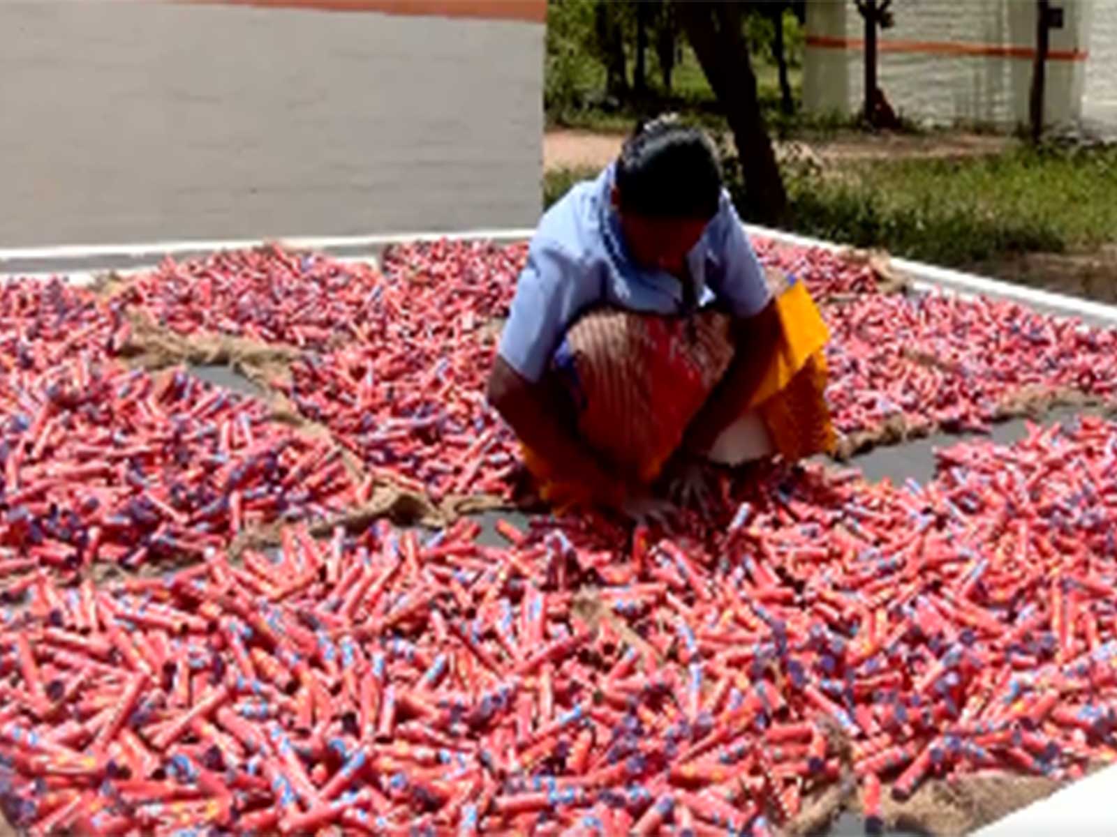 Firecracker units in Sivakasi, Tamil Nadu (Photo/ANI)