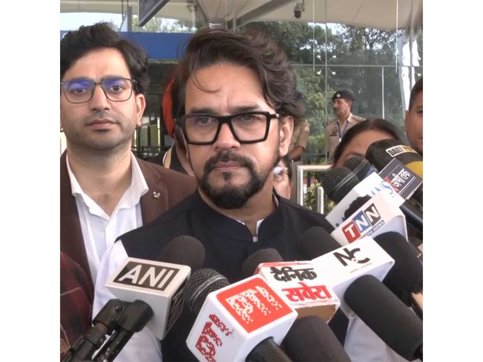 BJP leader Anurag Thakur (Photo/ANI) BJP leader Anurag Thakur (Photo/ANI)