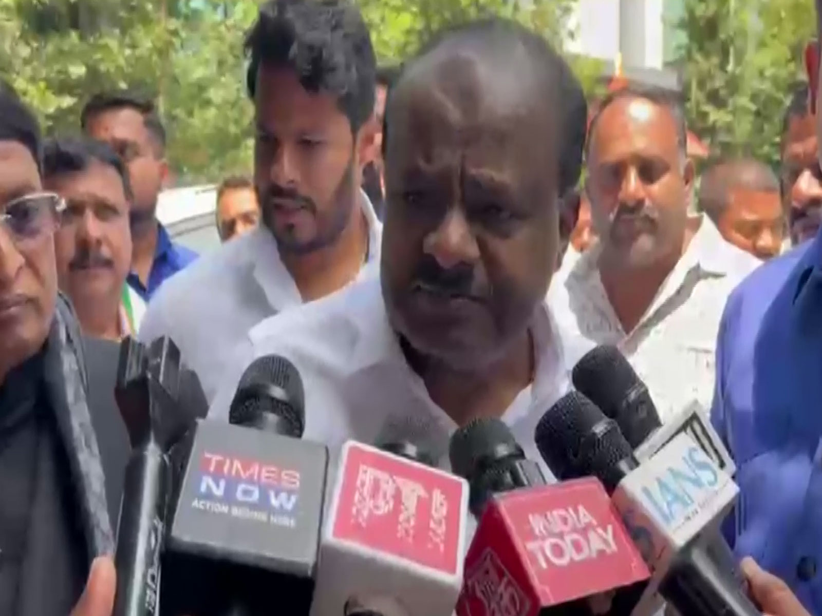 Union Minister HD Kumaraswamy (Photo/ANI) Union Minister HD Kumaraswamy (Photo/ANI)