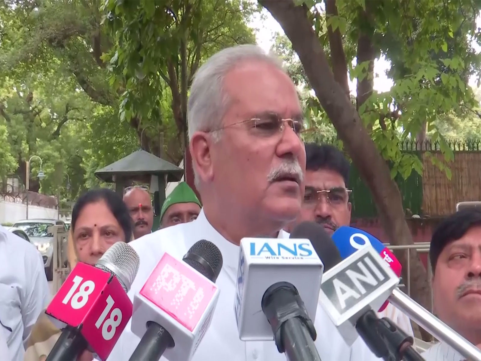Former Chhattisgarh CM Bhupesh Baghel (Photo/ANI)