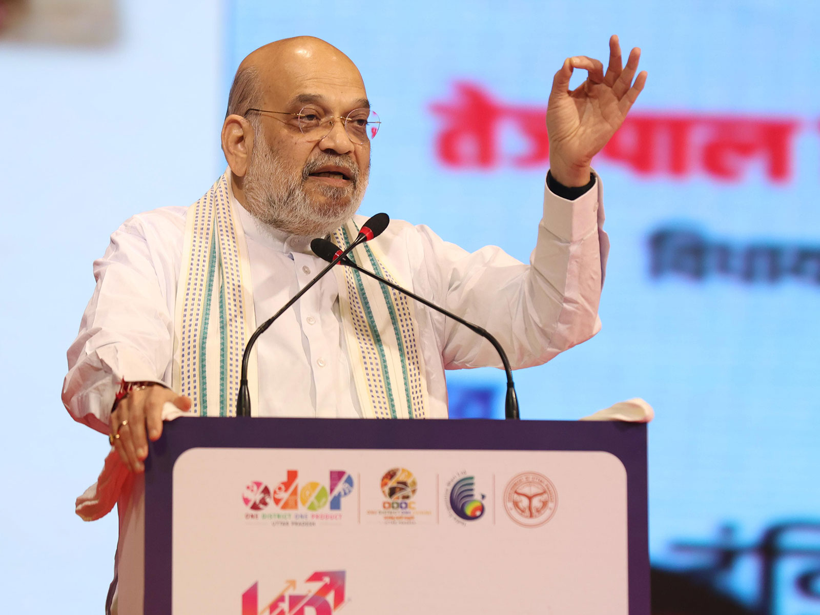 Home Minister Amit Shah at UP International Trade Show 2026 (Photo/ANI) Home Minister Amit Shah at UP International Trade Show 2026 (Photo/ANI)