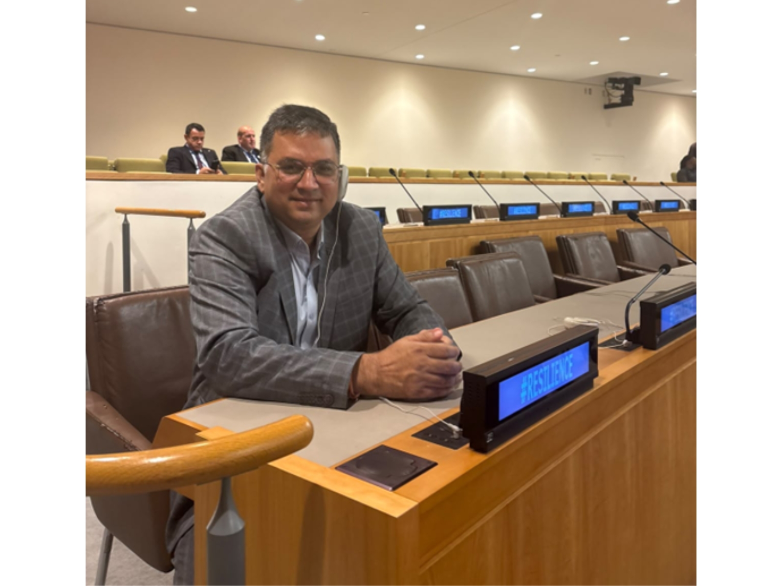 Shri Binod Anand, Secretary General of CNRI and Founder & Executive President of WCOOPEF, participates in the United Nations General Assembly deliberations on the Right to Development. Shri Binod Anand, Secretary General of CNRI and Founder & Executive President of WCOOPEF, participates in the United Nations General Assembly deliberations on the Right to Development.