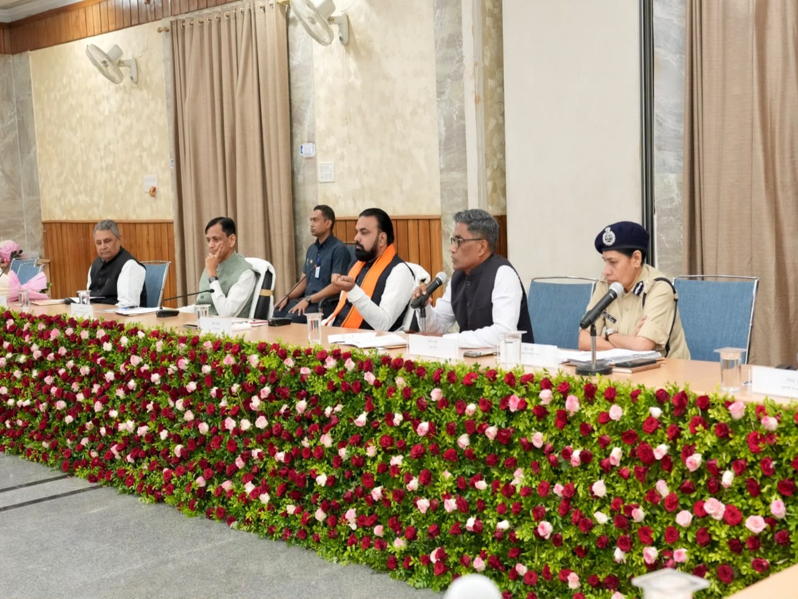 Bihar Chief Minister Samrat Choudhary at the review meeting (Photo/Bihar CMO)