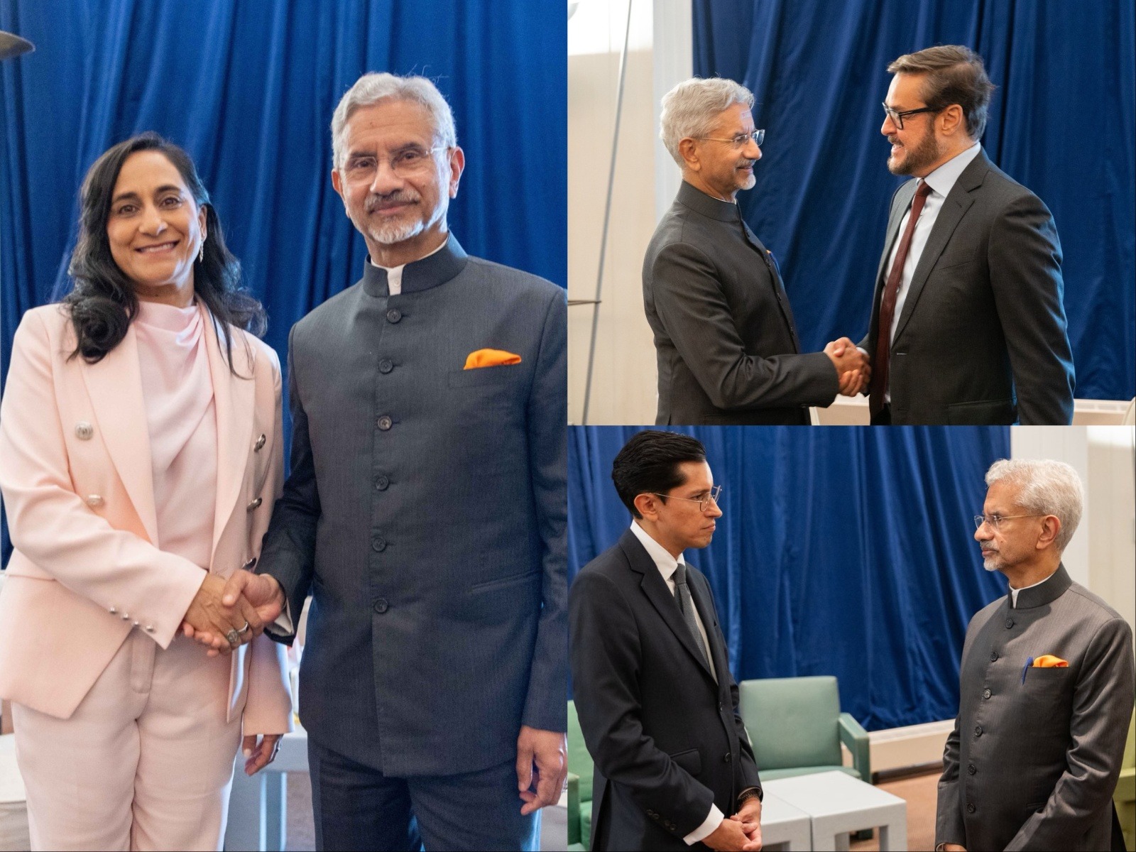 EAM Jaishankar holds meetings with Canada, Mexico, Venezuela counterparts (Photo/X@DrSJaishankar)