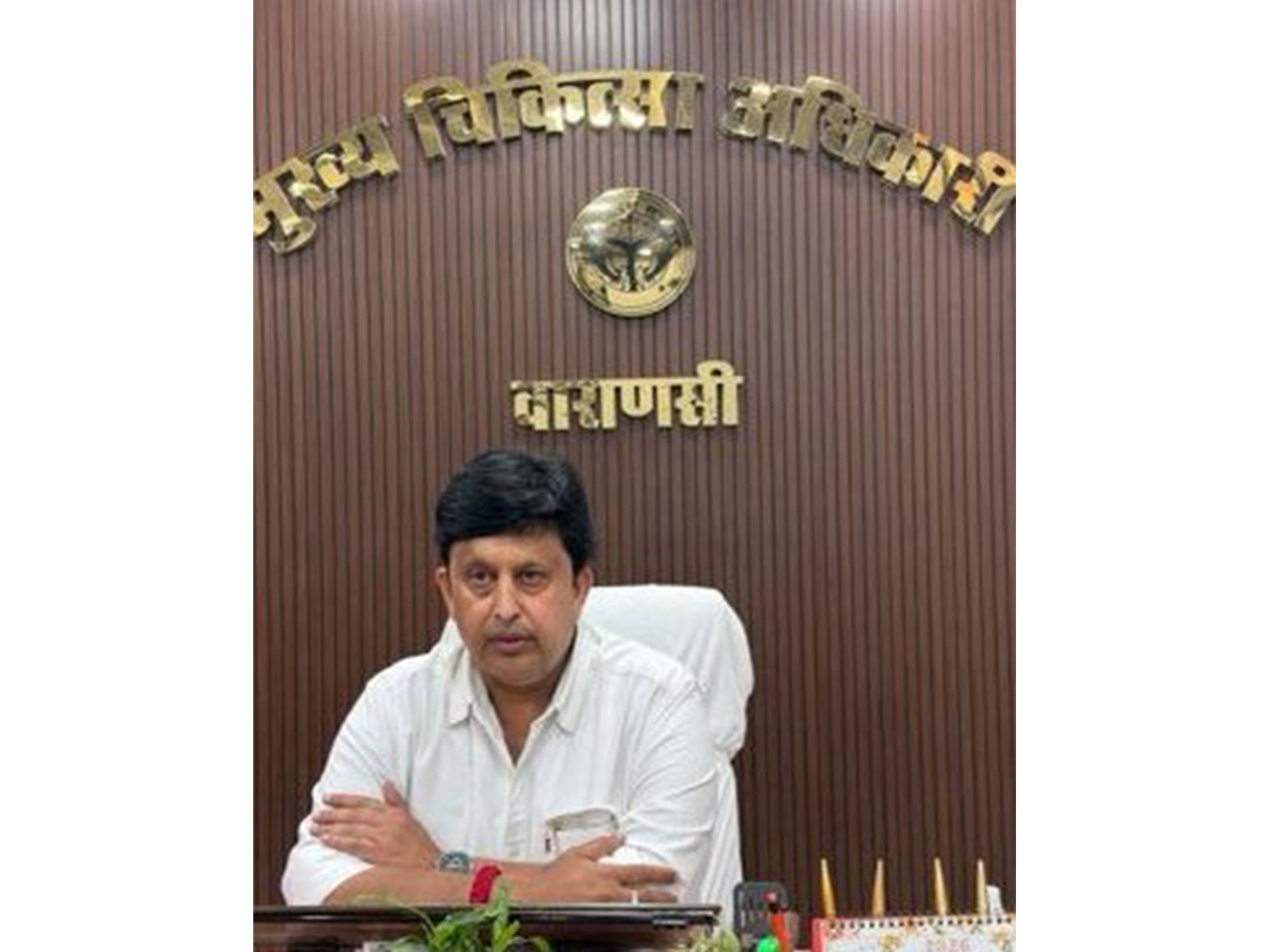 Varanasi Chief Medical Officer Dr NP Singh (Photo: x/@CMO_VARANASI)