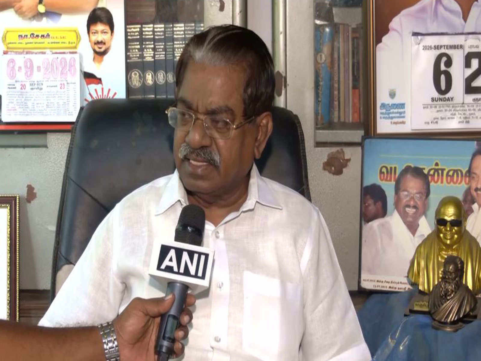DMK spokesperson TKS Elangovan (Photo/ANI)