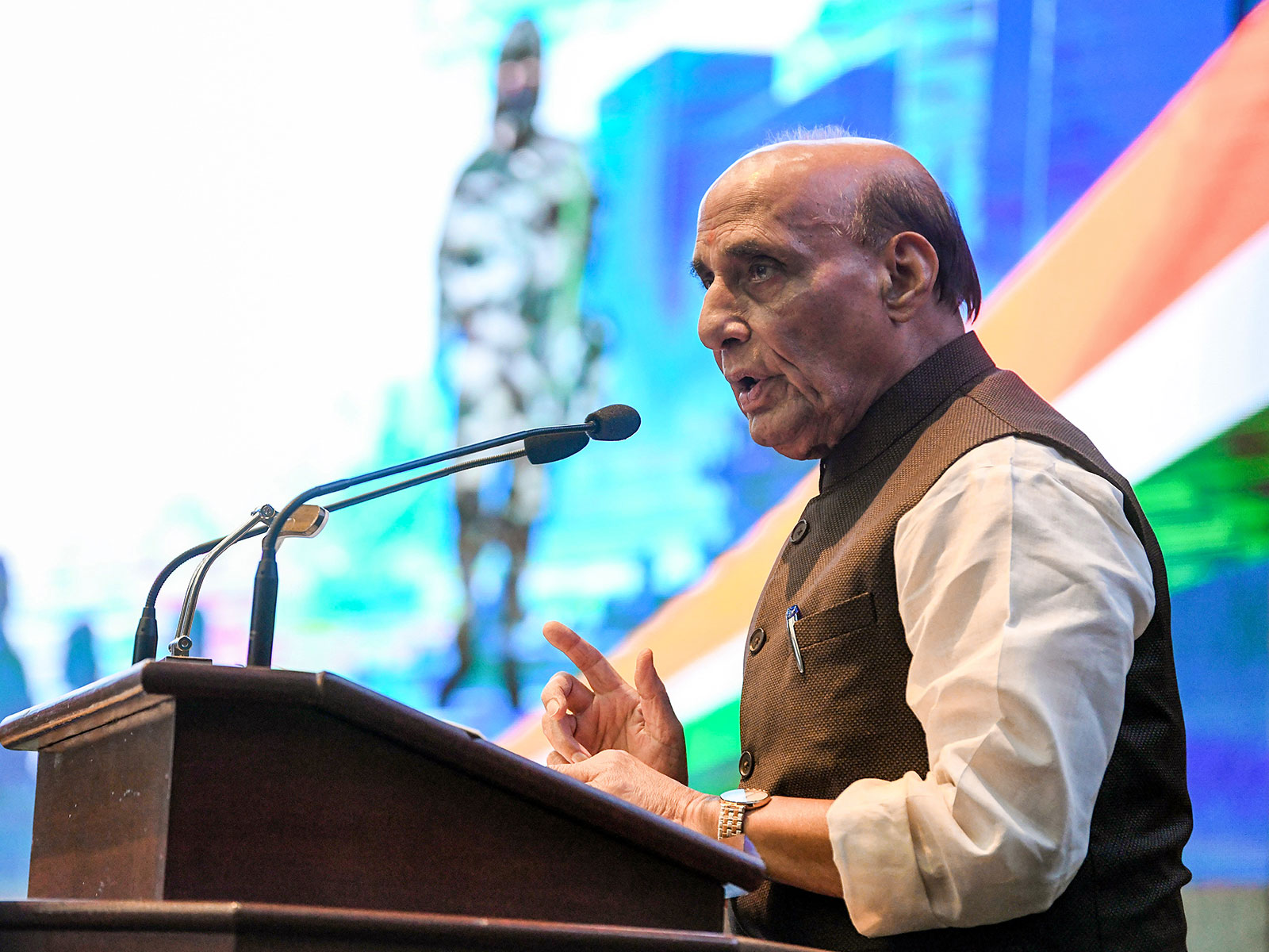 Defence Minister Rajnath Singh (File Photo/ANI)