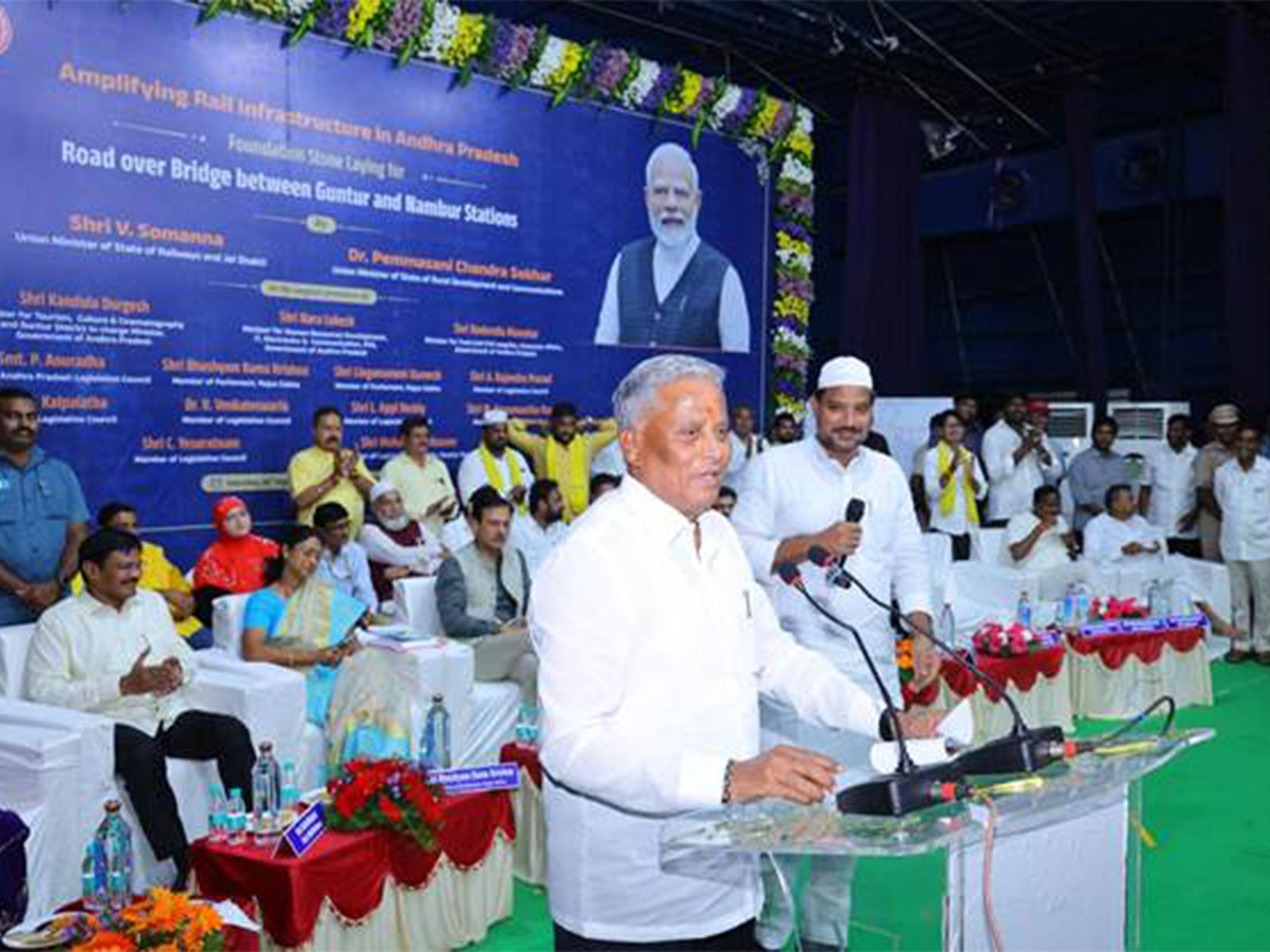 MoS for Railways and Jal Shakti Shri V. Somanna (Photo/PIB) MoS for Railways and Jal Shakti Shri V. Somanna (Photo/PIB)